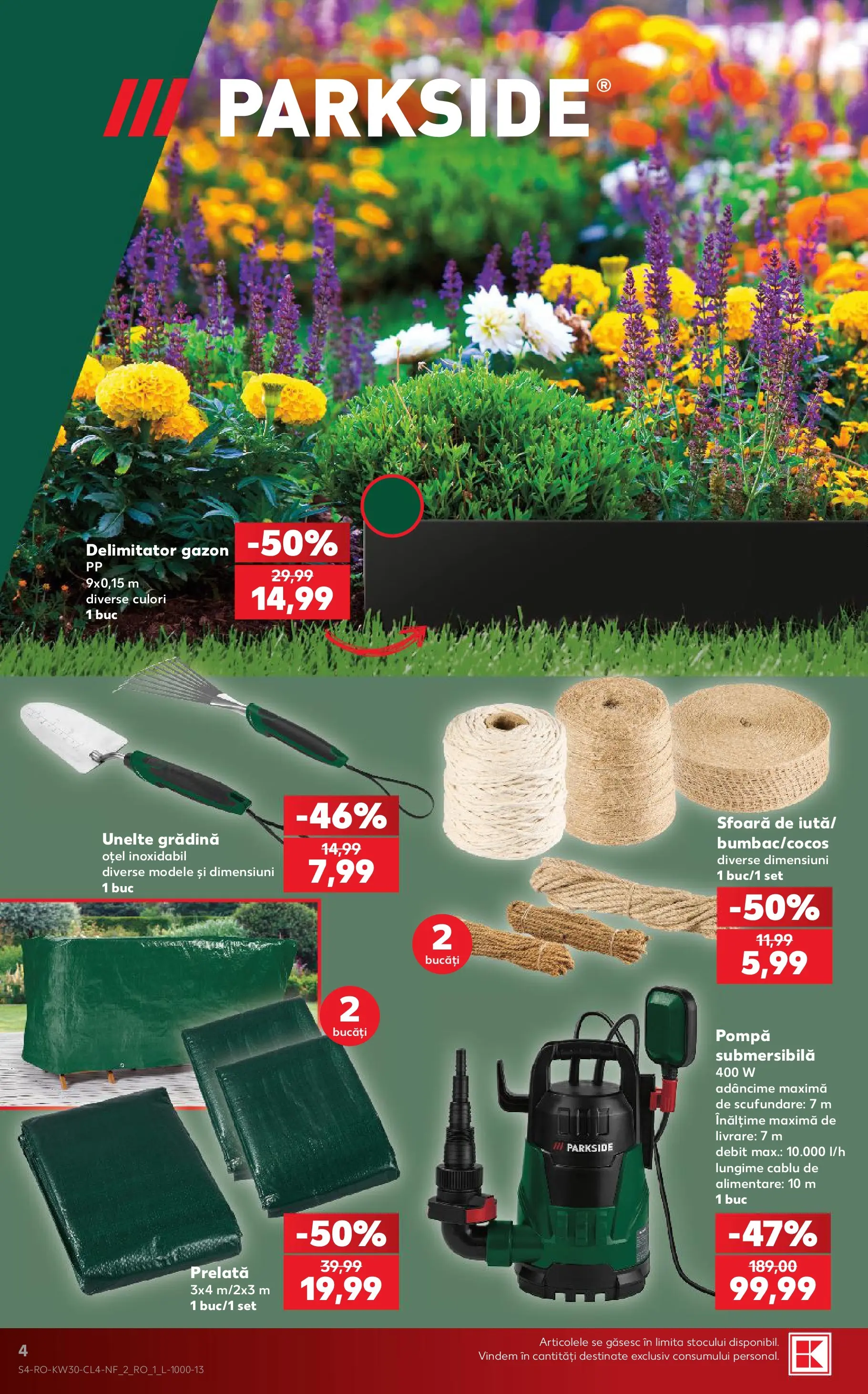 Kaufland Viseu de Sus 22.07.2026 - Revista si Oferta | Pagină: 4 | Produse: Cablu