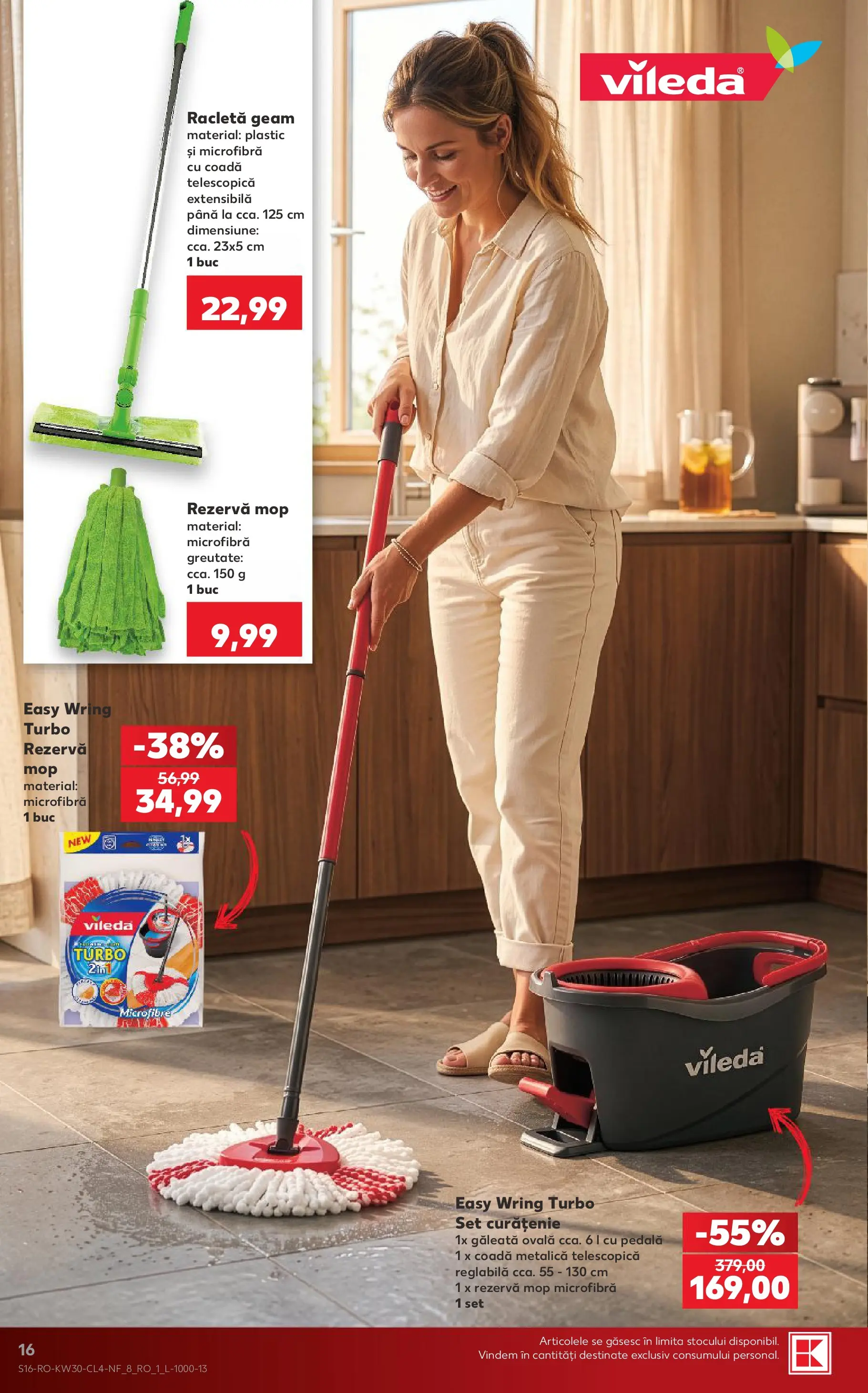 Kaufland Viseu de Sus 22.07.2026 - Revista si Oferta | Pagină: 16 | Produse: Mop