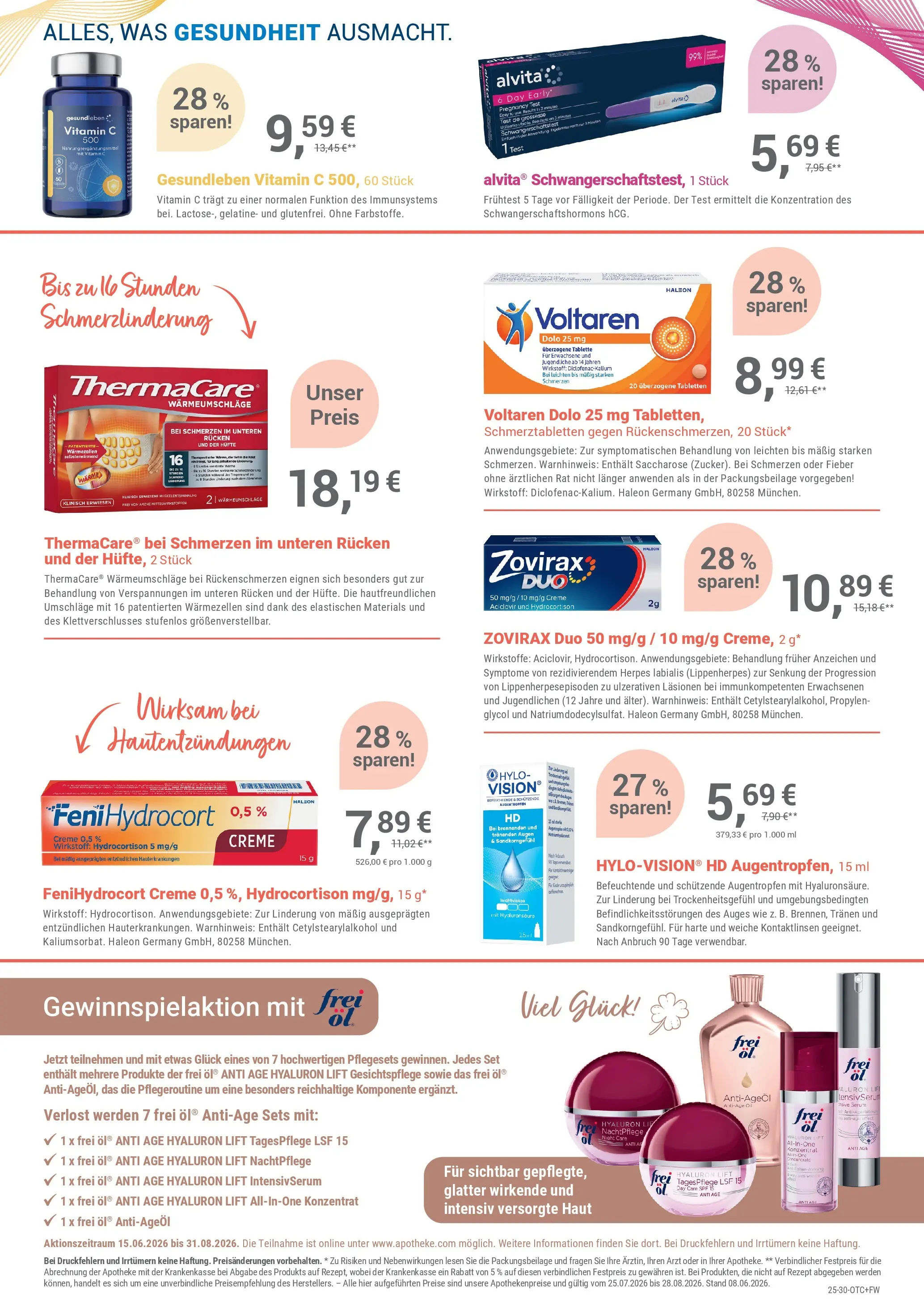 Angebote - Ihre Apotheke vor Ort: Jetzt alle Angebote auch online entdecken! (ab 25.07.2026) zum Blättern | Seite: 3 | Produkte: Creme