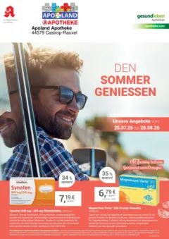 Angebote - Ihre Apotheke vor Ort: Jetzt alle Angebote auch online entdecken! ab 25.07.2026 gültig Angebote - Ihre Apotheke vor Ort: Jetzt alle Angebote auch online entdecken! ab 25.07.2026 gültig