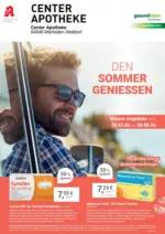 Center Apotheke Ihre Apotheke vor Ort: Jetzt alle Angebote auch online entdecken! - bis 28.08.2026
