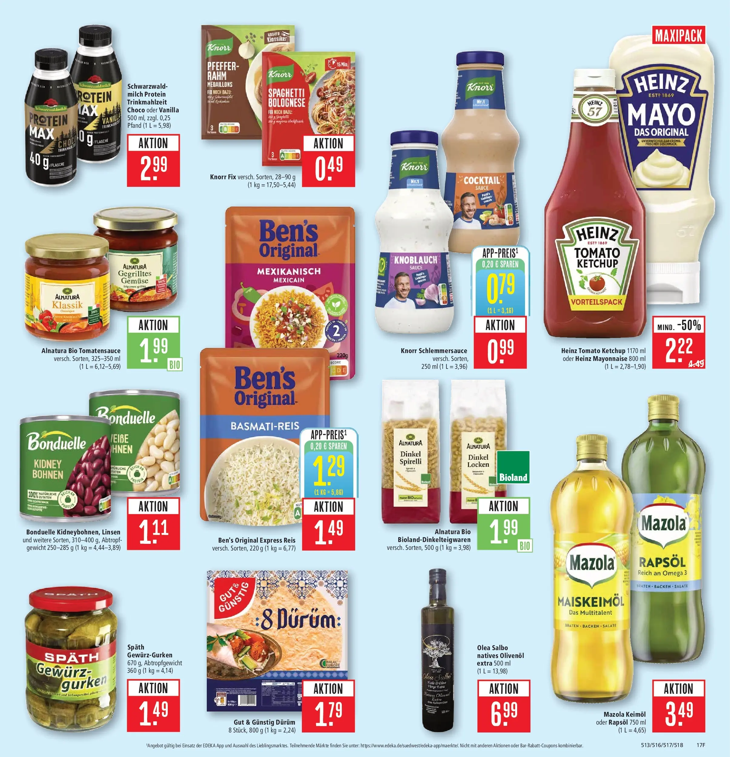 Marktkauf Prospekt Böblingen (ab 20.07.2026) » Angebote online | Seite: 17 | Produkte: Basmatireis, Milch, Knoblauch, Reis