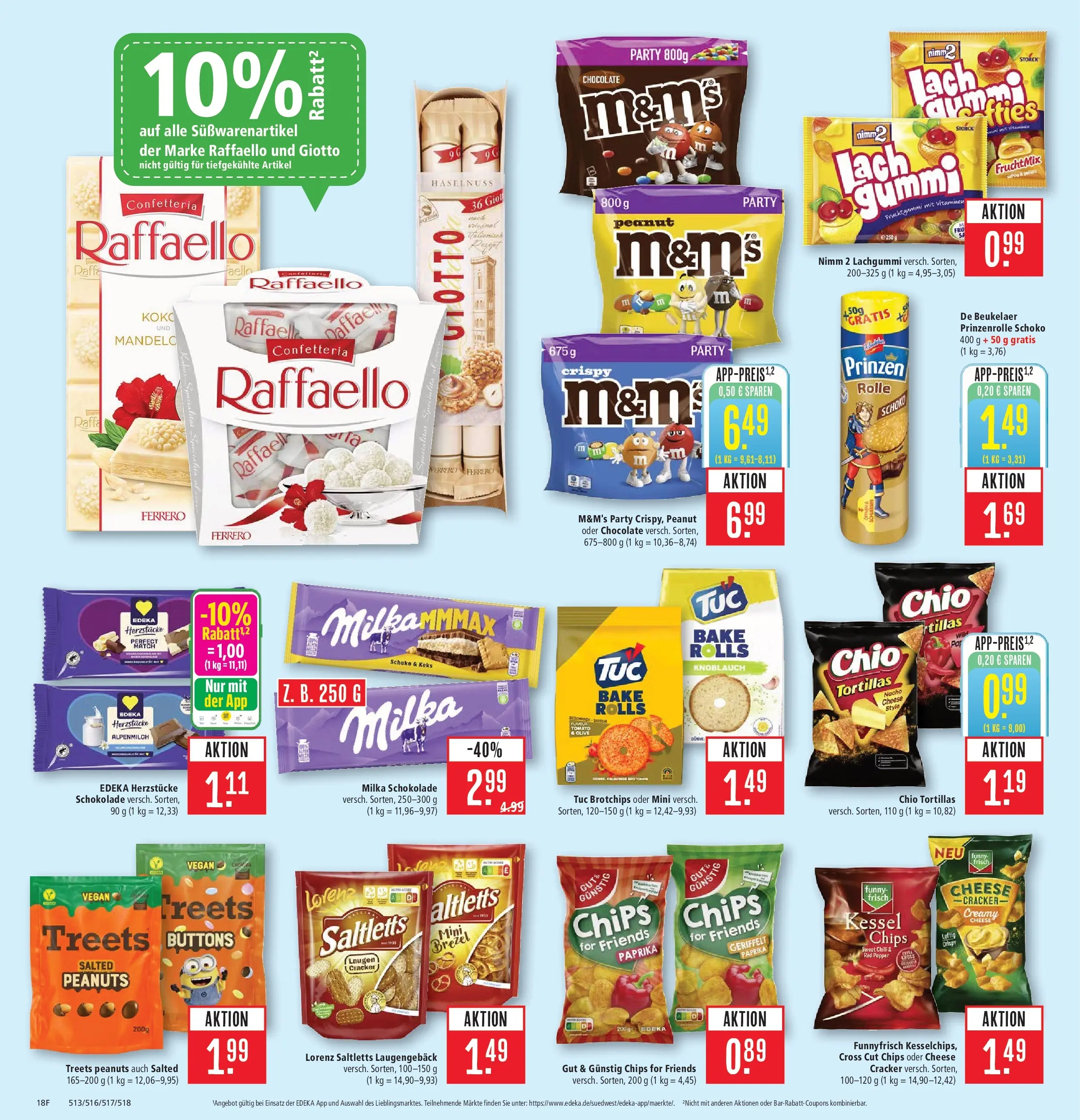 Marktkauf Prospekt Böblingen (ab 20.07.2026) » Angebote online | Seite: 22 | Produkte: Milka schokolade, M&M's, Paprika, Chili