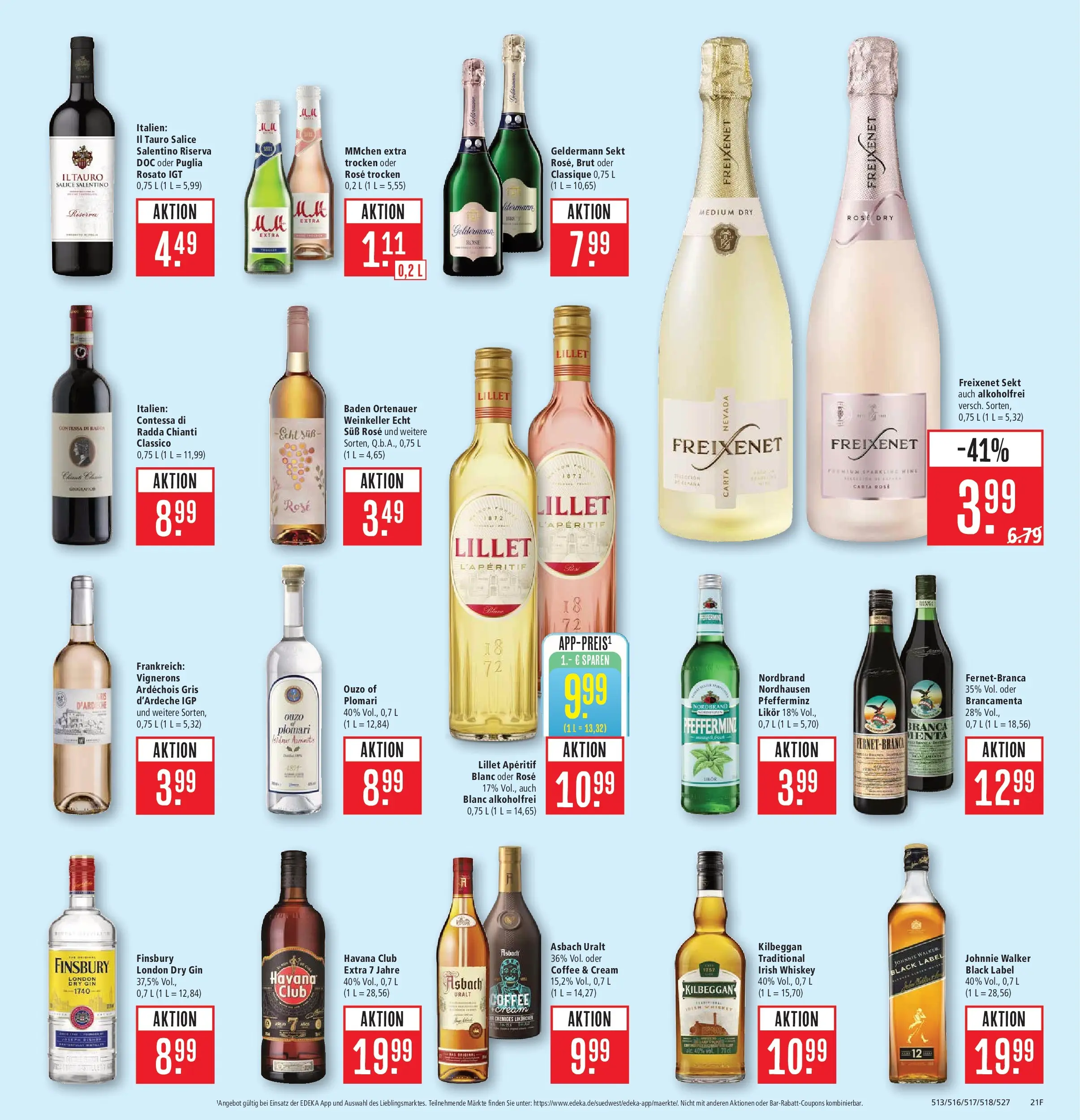 Marktkauf Prospekt Böblingen (ab 20.07.2026) » Angebote online | Seite: 25 | Produkte: Havana club, Sekt, Lillet, Whiskey
