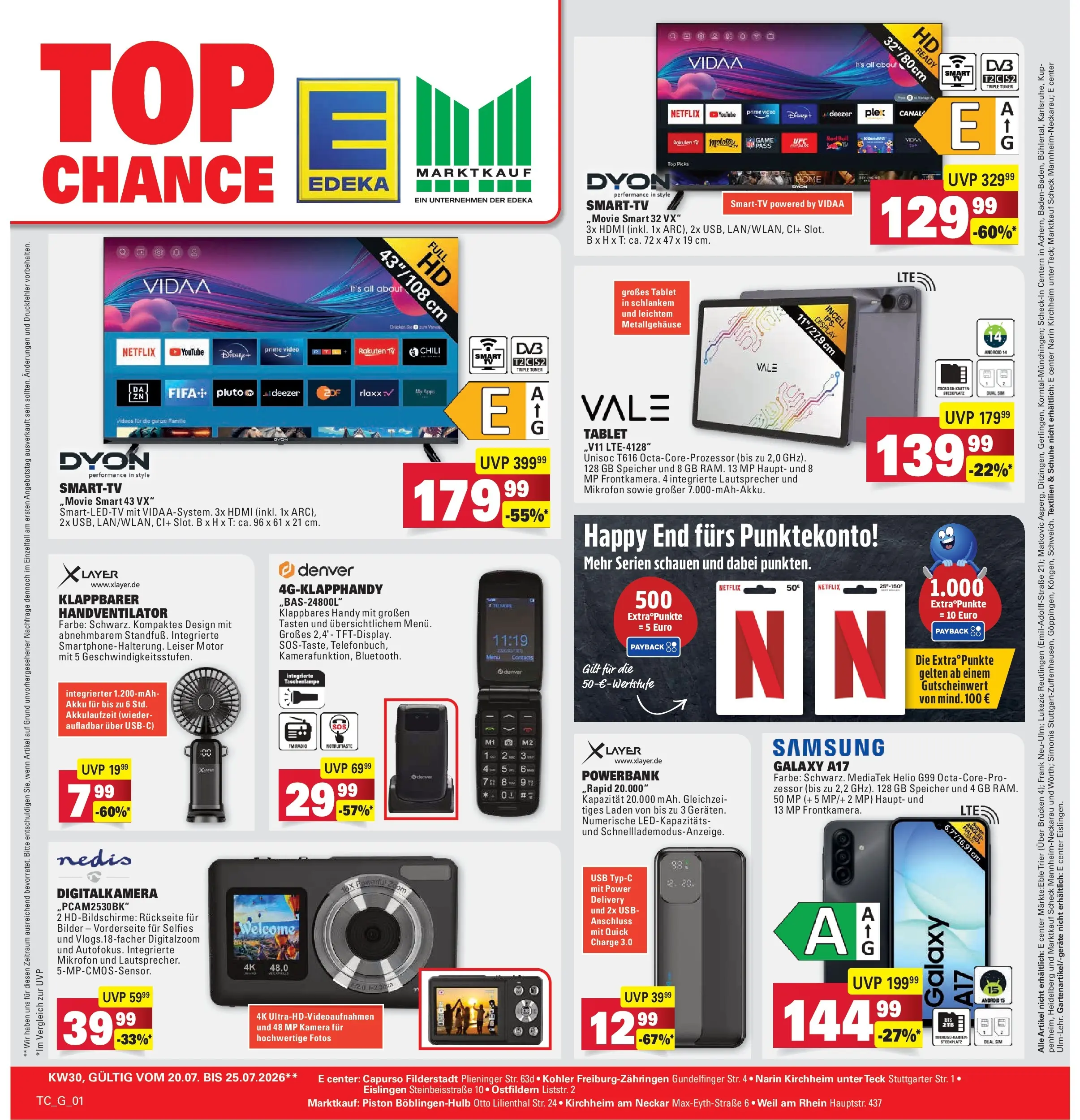 Marktkauf Prospekt Böblingen (ab 20.07.2026) » Angebote online | Seite: 33 | Produkte: Mikrofon, USB, Bilder, Powerbank
