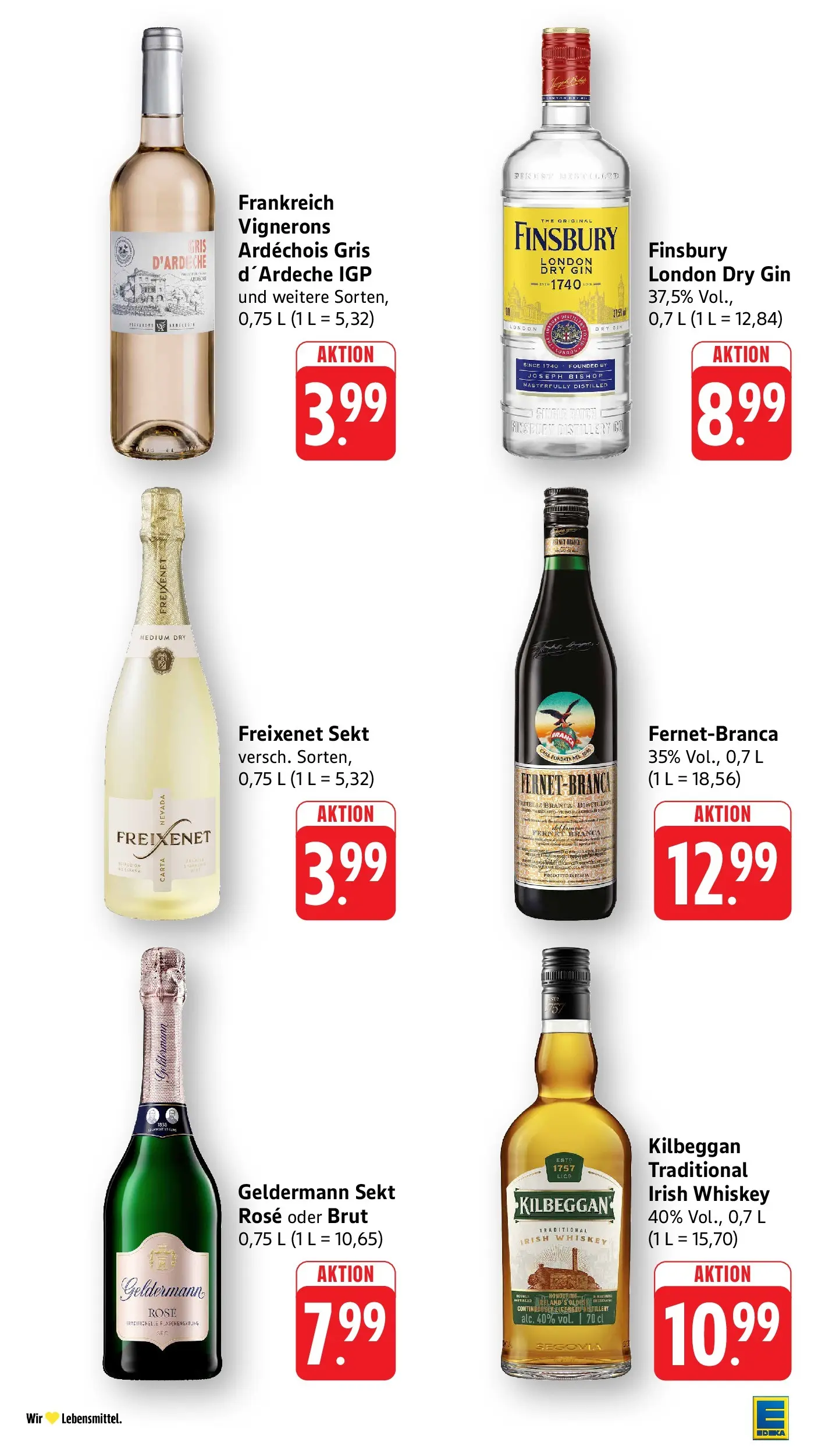 E center Prospekt Singen (ab 20.07.2026) zum Blättern | Seite: 33 | Produkte: Freixenet, Sekt, Gin, Whiskey