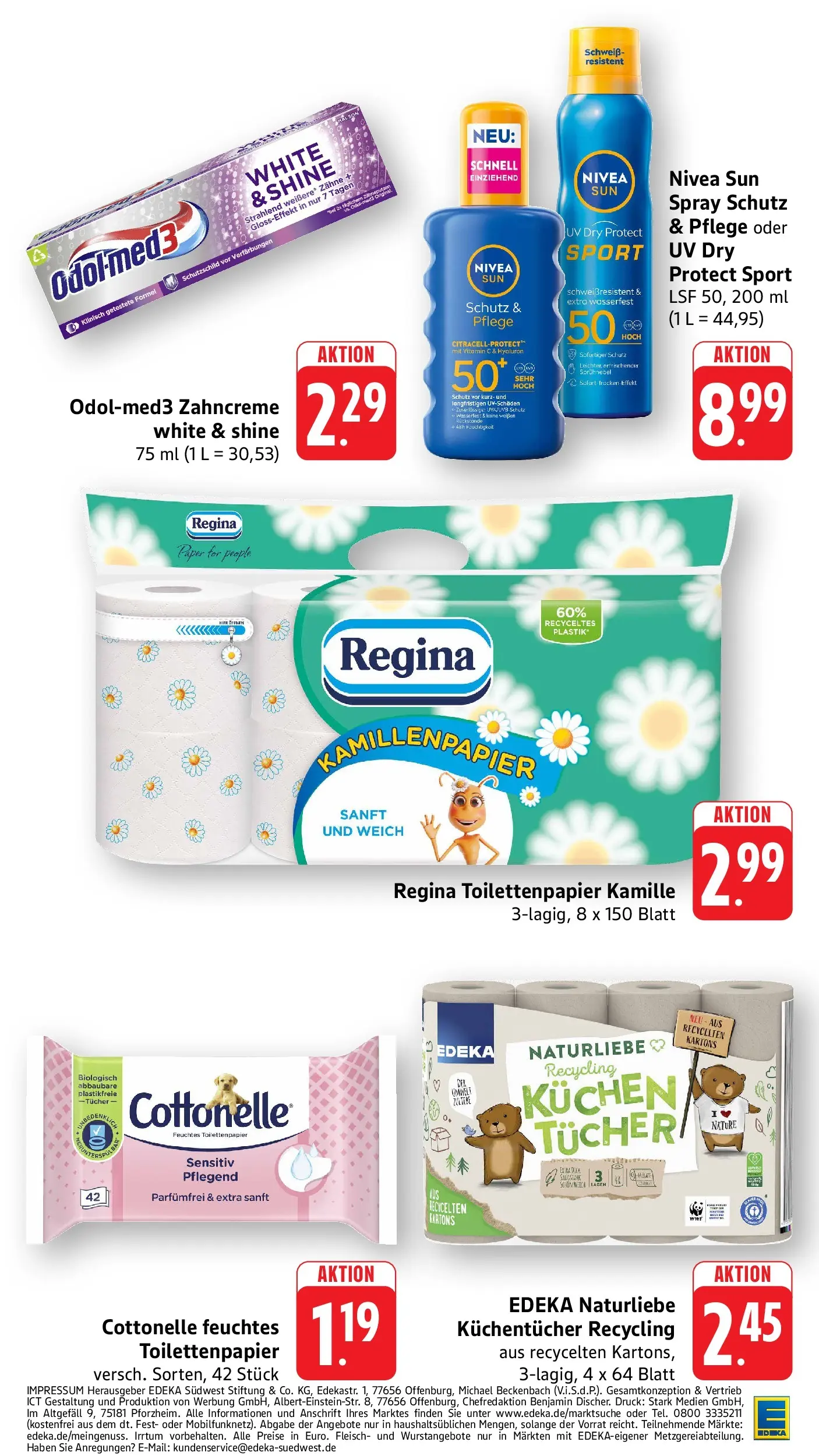 E center Prospekt Singen (ab 20.07.2026) zum Blättern | Seite: 35 | Produkte: Kuchen, Fleisch, Toilettenpapier