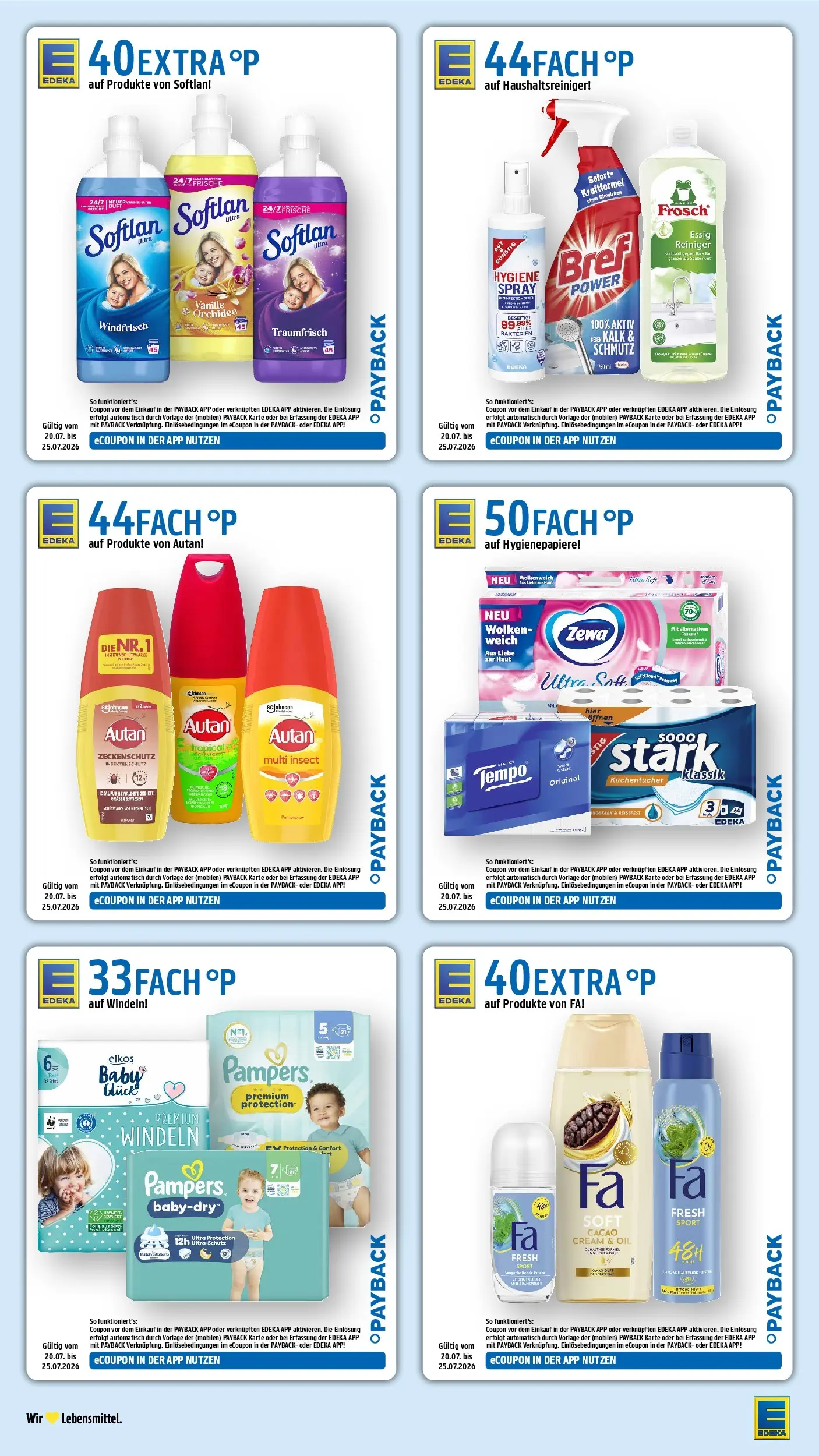 E center Prospekt Singen (ab 20.07.2026) zum Blättern | Seite: 39 | Produkte: Orchidee, Essig, Pampers, Zewa