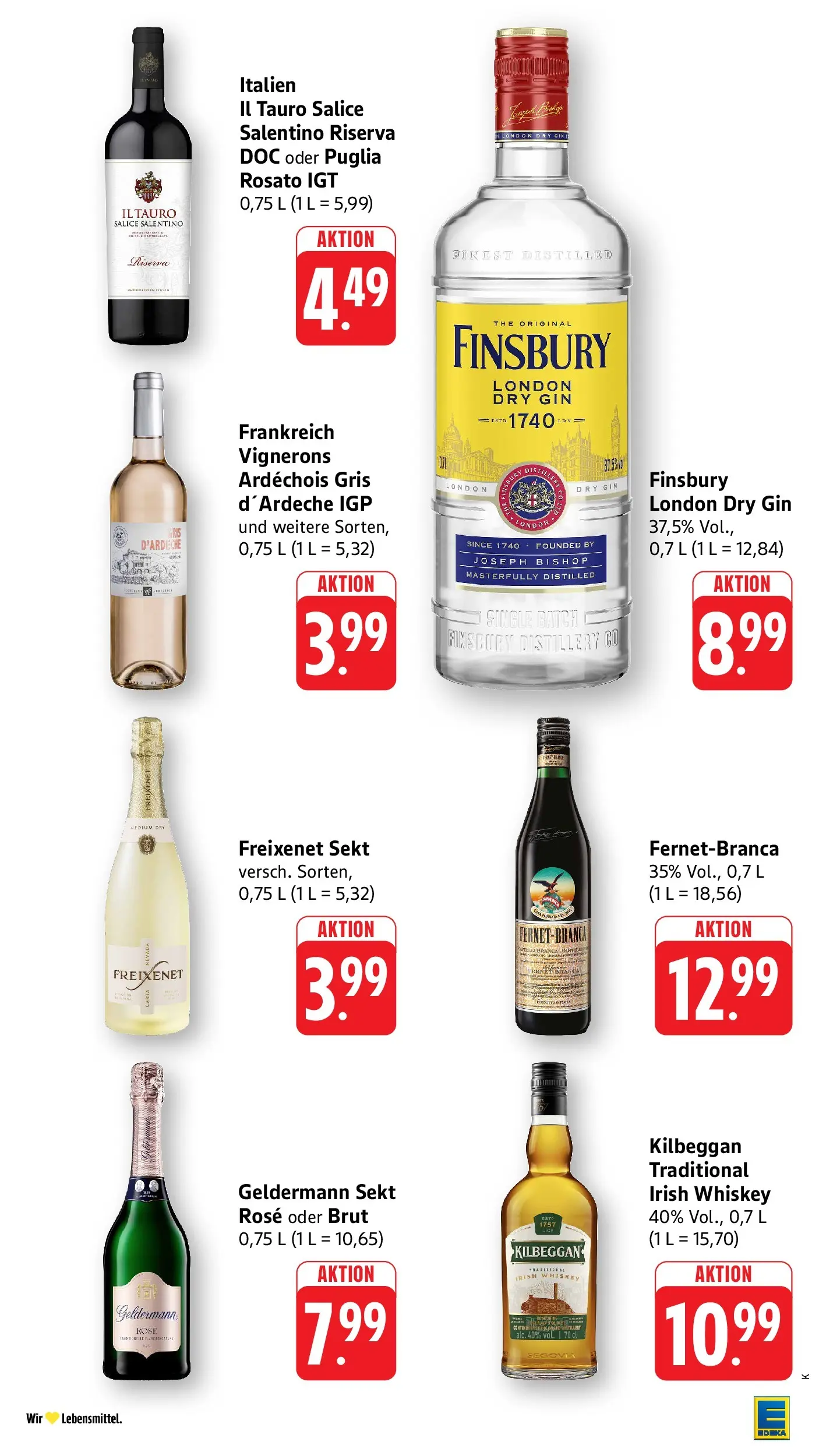 Edeka prospekt Ettenheim (ab 20.07.2026) » Angebote Online | Seite: 33 | Produkte: Freixenet, Sekt, Gin, Whiskey