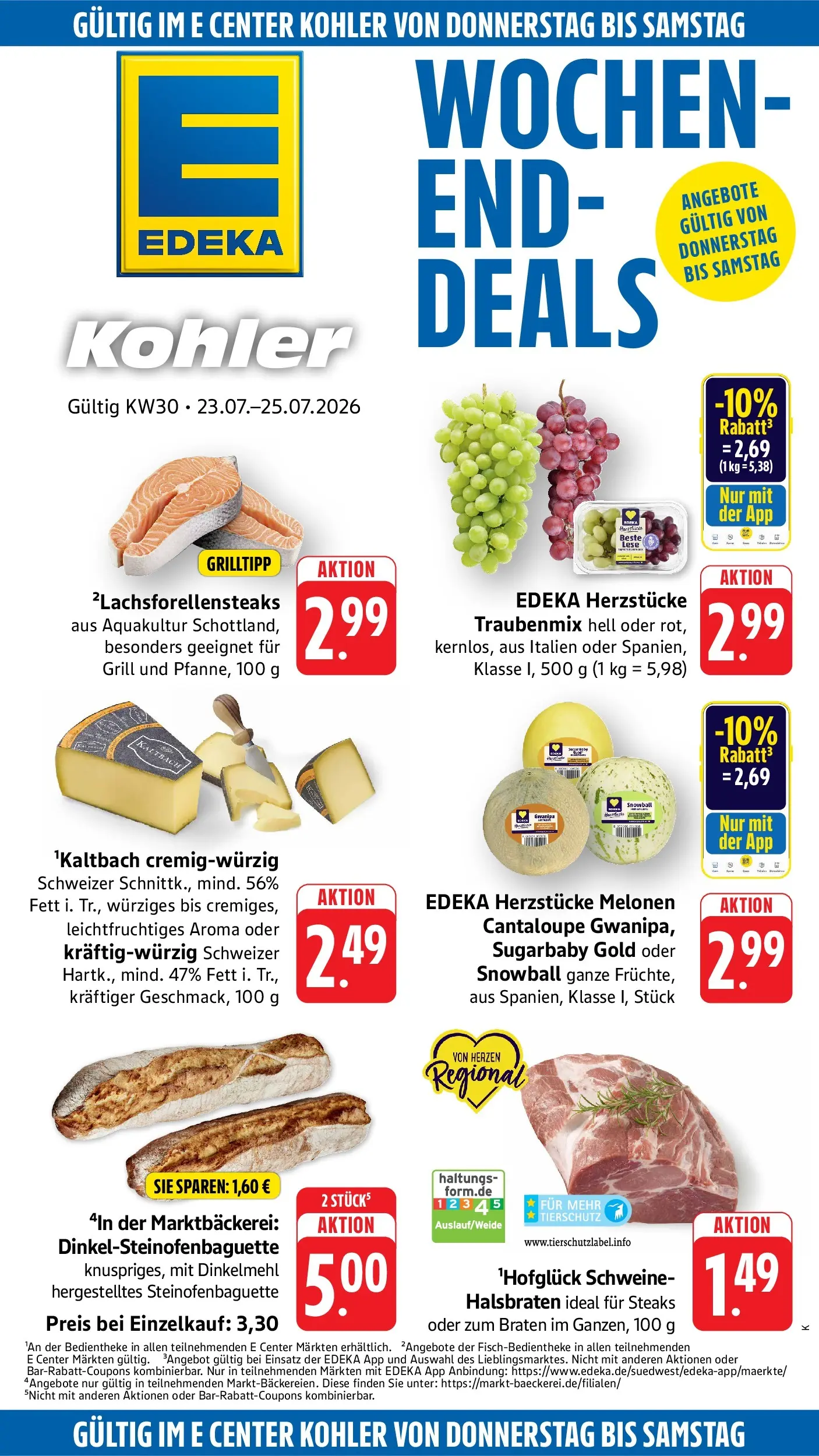 Edeka prospekt Ettenheim (ab 20.07.2026) » Angebote Online | Seite: 45 | Produkte: Grill