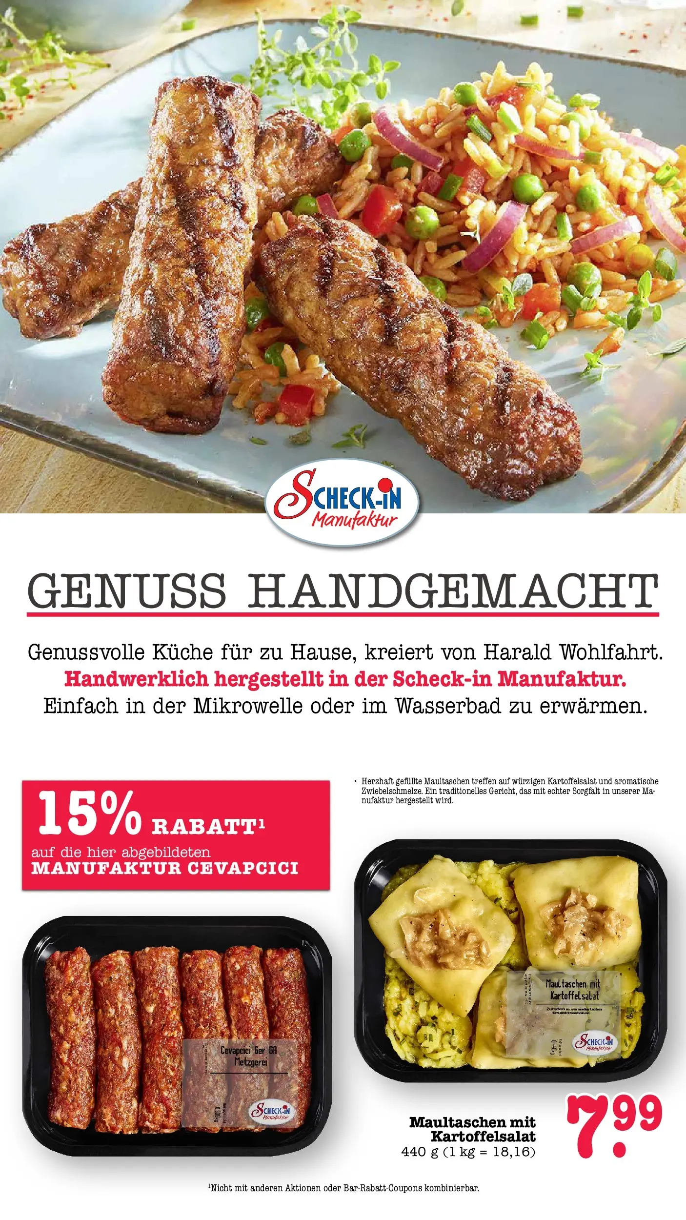Edeka Prospekt Karlsruhe (ab 20.07.2026) ยป Angebote Online | Seite: 16 | Produkte: Mikrowelle, Kรผche, Cevapcici, Maultaschen Edeka Prospekt Karlsruhe (ab 20.07.2026) ยป Angebote Online | Seite: 16 | Produkte: Mikrowelle, Kรผche, Cevapcici, Maultaschen
