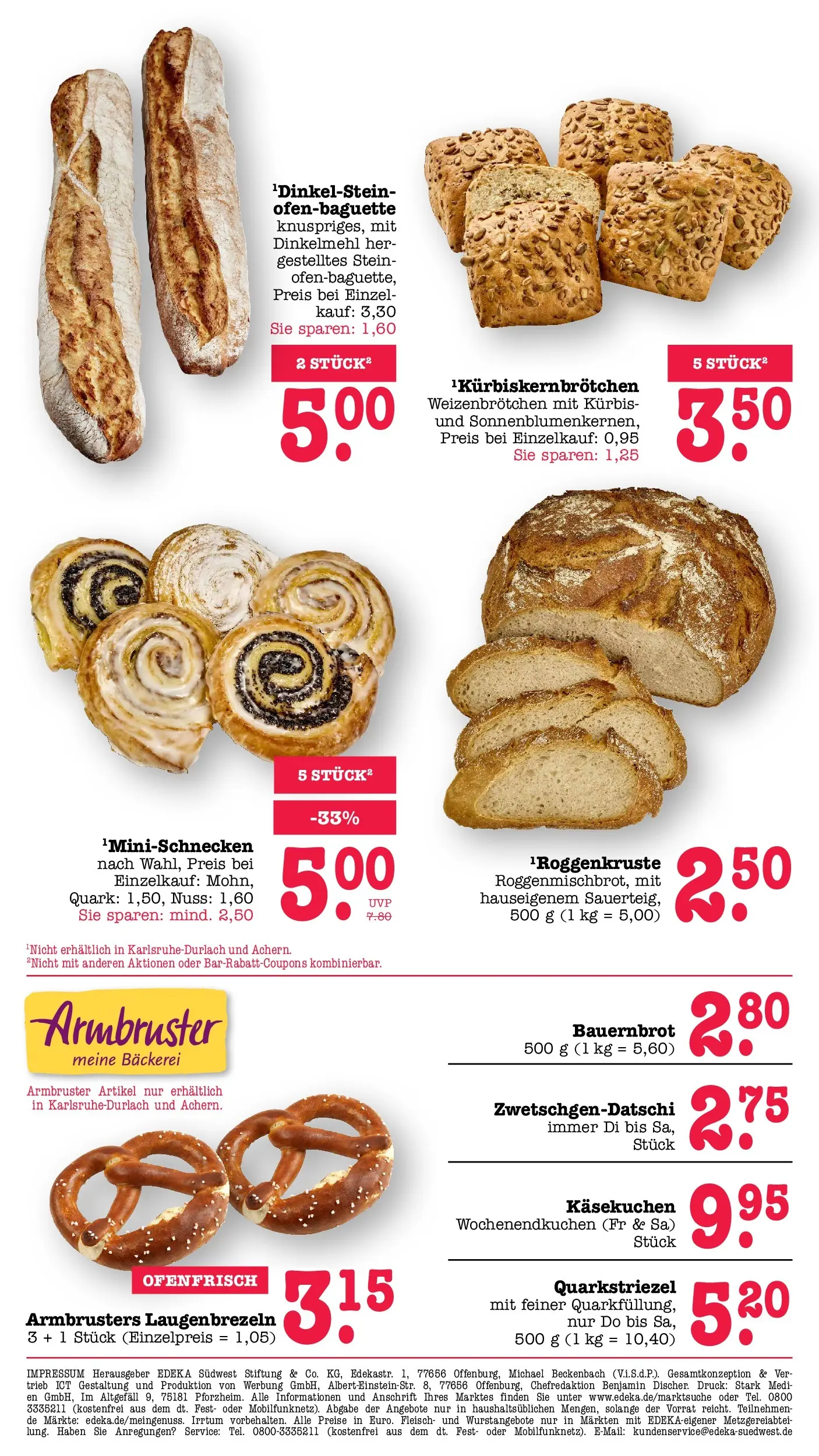 Edeka Prospekt Karlsruhe (ab 20.07.2026) ยป Angebote Online | Seite: 18 | Produkte: Bรคckerei, Quark, Kรผrbis, Fleisch Edeka Prospekt Karlsruhe (ab 20.07.2026) ยป Angebote Online | Seite: 18 | Produkte: Bรคckerei, Quark, Kรผrbis, Fleisch