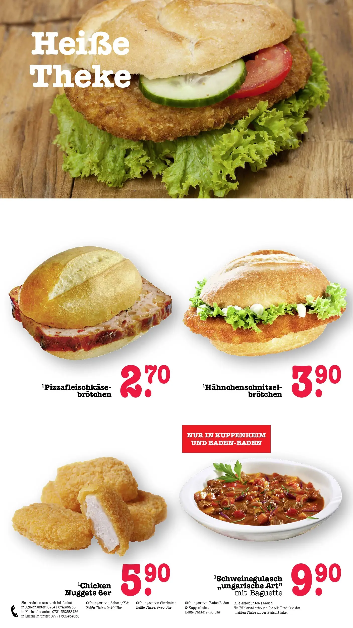 Edeka Prospekt Karlsruhe (ab 20.07.2026) ยป Angebote Online | Seite: 21 | Produkte: Theke, Baguette, Uhr Edeka Prospekt Karlsruhe (ab 20.07.2026) ยป Angebote Online | Seite: 21 | Produkte: Theke, Baguette, Uhr