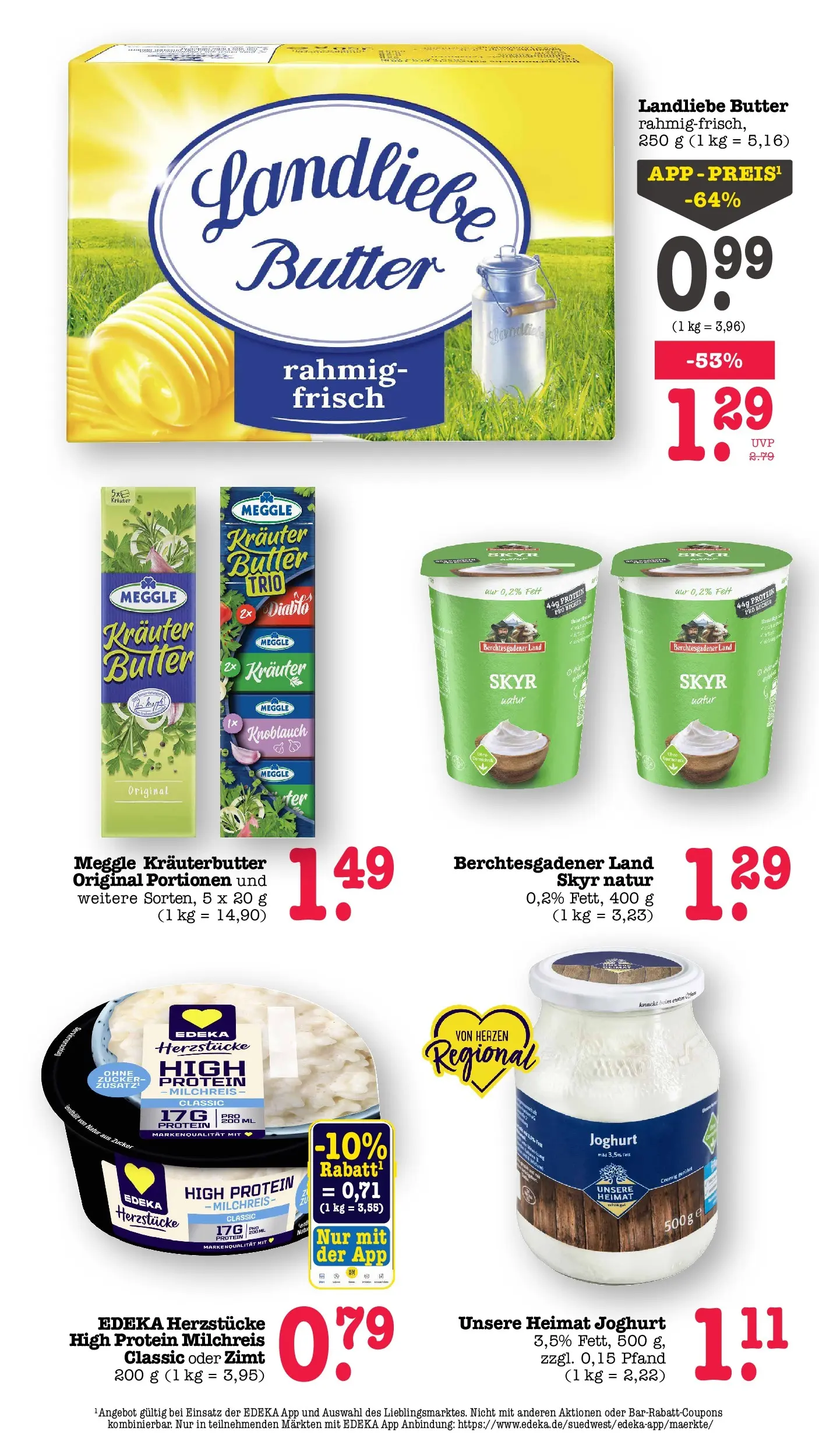 Edeka Prospekt Karlsruhe (ab 20.07.2026) ยป Angebote Online | Seite: 28 | Produkte: Joghurt, Krรคuterbutter, Skyr, Knoblauch Edeka Prospekt Karlsruhe (ab 20.07.2026) ยป Angebote Online | Seite: 28 | Produkte: Joghurt, Krรคuterbutter, Skyr, Knoblauch
