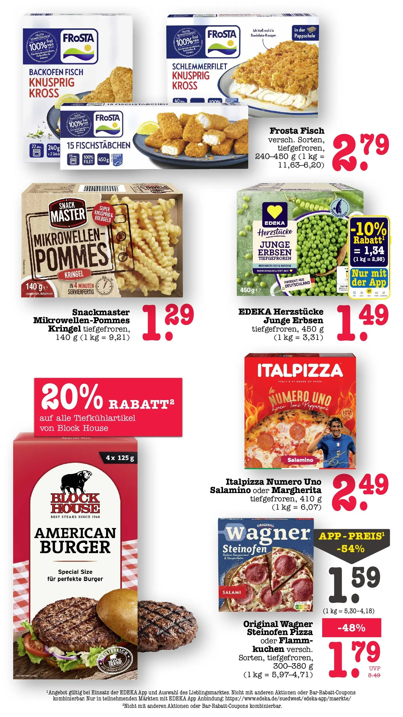 Edeka Prospekt Karlsruhe (ab 20.07.2026) ยป Angebote Online | Seite: 31 | Produkte: Pommes, Burger, Fischstabchen, Salami Edeka Prospekt Karlsruhe (ab 20.07.2026) ยป Angebote Online | Seite: 31 | Produkte: Pommes, Burger, Fischstabchen, Salami