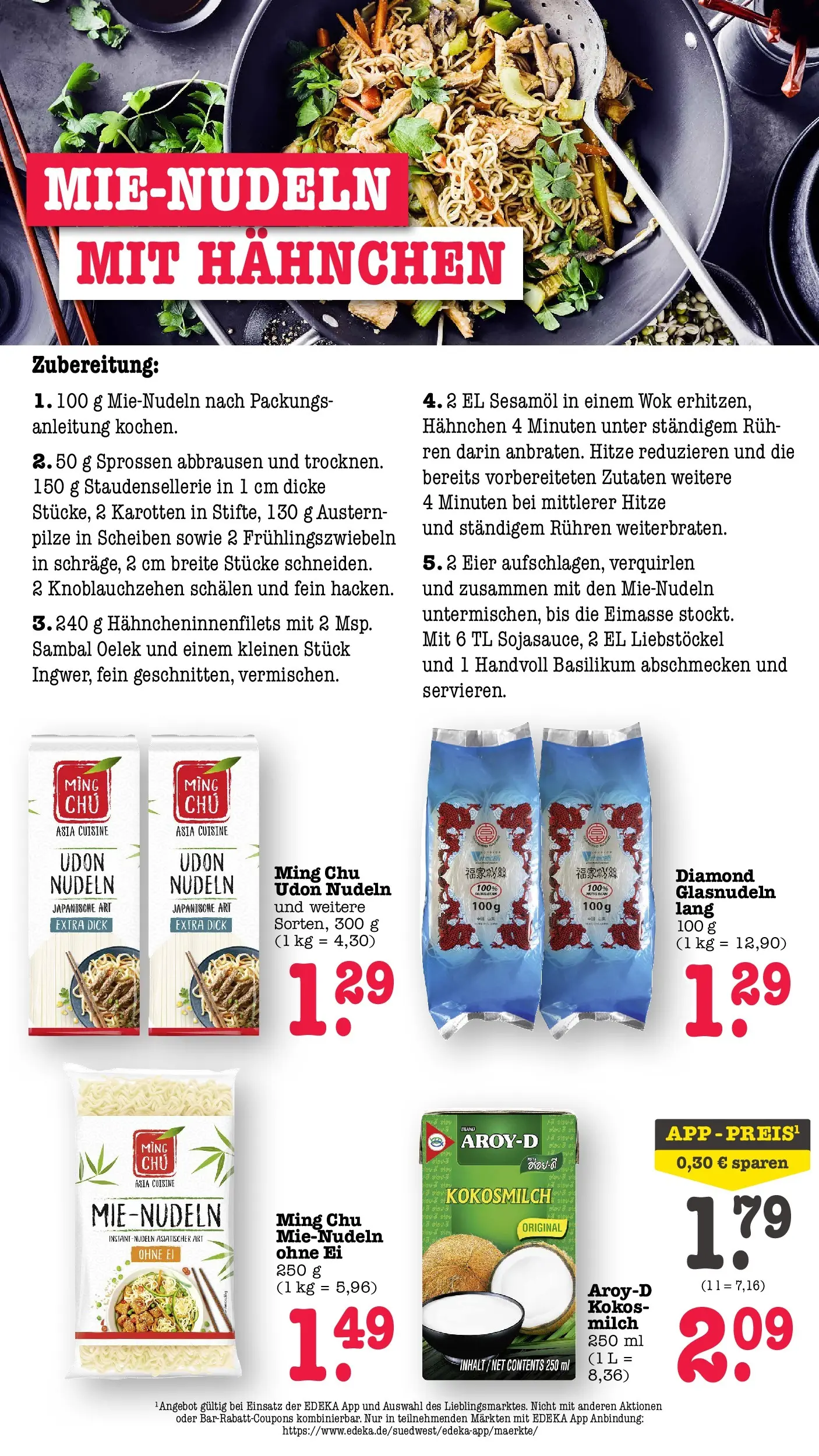 Edeka Prospekt Karlsruhe (ab 20.07.2026) ยป Angebote Online | Seite: 43 | Produkte: Hahnchen, Eier, Nudeln, Wok Edeka Prospekt Karlsruhe (ab 20.07.2026) ยป Angebote Online | Seite: 43 | Produkte: Hahnchen, Eier, Nudeln, Wok