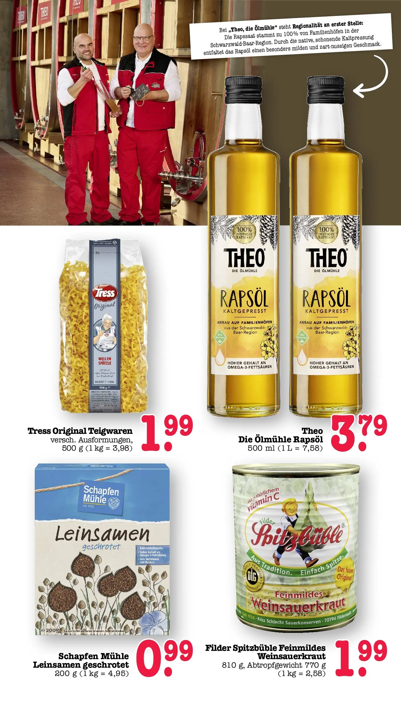 Edeka Prospekt Karlsruhe (ab 20.07.2026) ยป Angebote Online | Seite: 46 | Produkte: Mรผhle, Rapsรถl Edeka Prospekt Karlsruhe (ab 20.07.2026) ยป Angebote Online | Seite: 46 | Produkte: Mรผhle, Rapsรถl