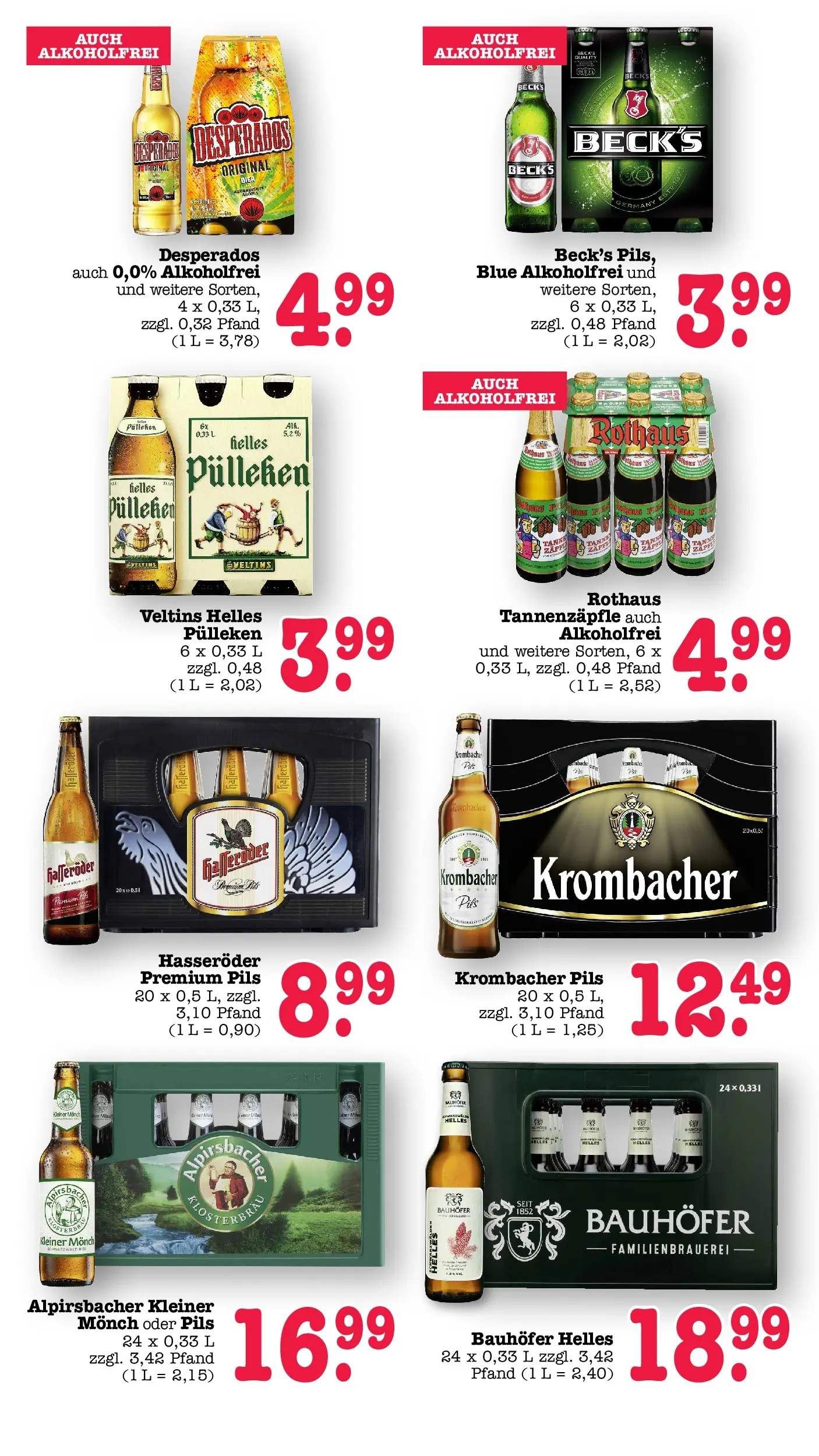 E center Prospekt Kuppenheim-Oberndorf (ab 20.07.2026) zum Blättern | Seite: 54 | Produkte: Pils, Desperados, Krombacher, Veltins E center Prospekt Kuppenheim-Oberndorf (ab 20.07.2026) zum Blättern | Seite: 54 | Produkte: Pils, Desperados, Krombacher, Veltins