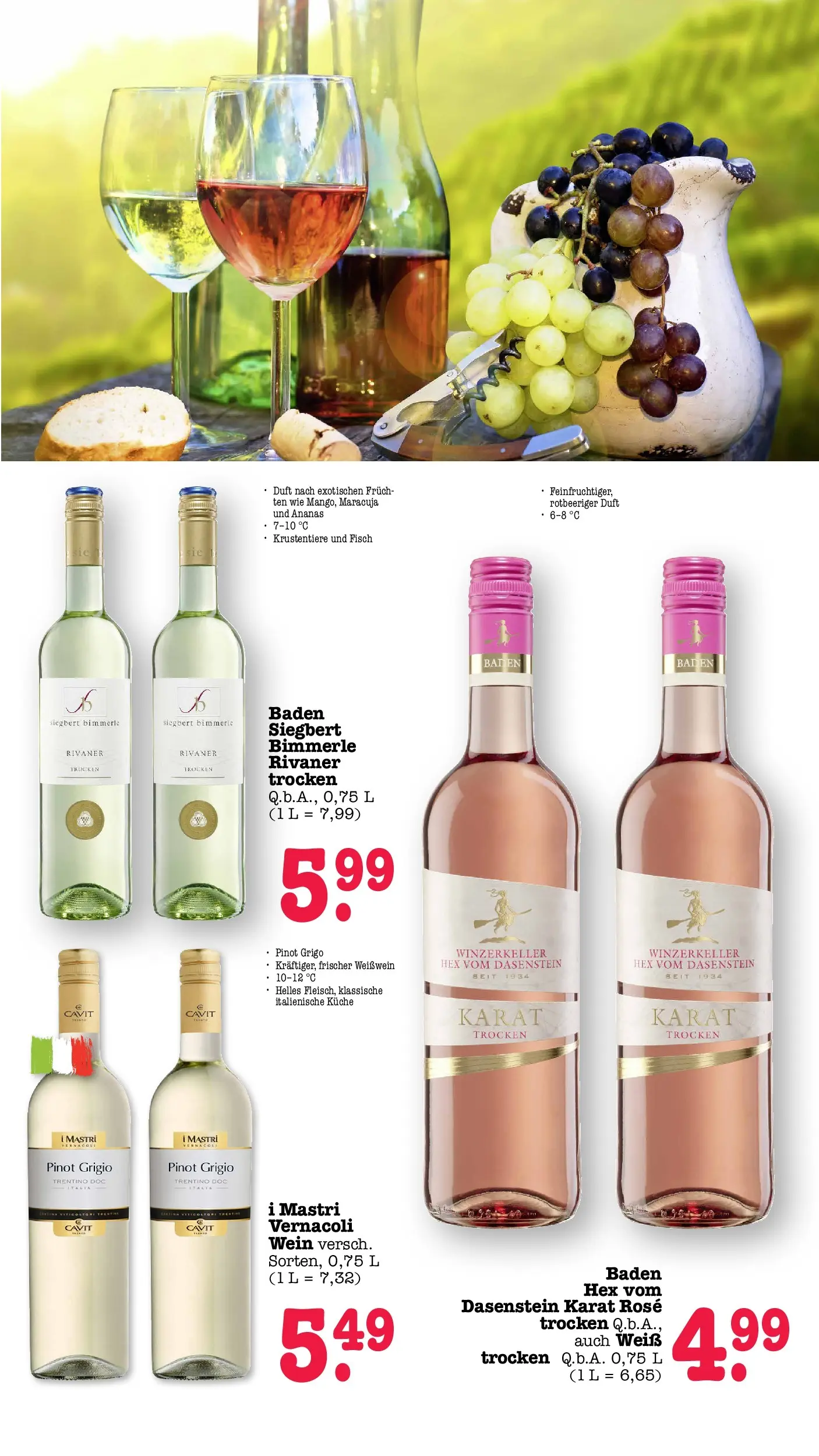 Edeka Prospekt Karlsruhe (ab 20.07.2026) ยป Angebote Online | Seite: 54 | Produkte: Weiรwein, Duft, Ananas, Wein Edeka Prospekt Karlsruhe (ab 20.07.2026) ยป Angebote Online | Seite: 54 | Produkte: Weiรwein, Duft, Ananas, Wein