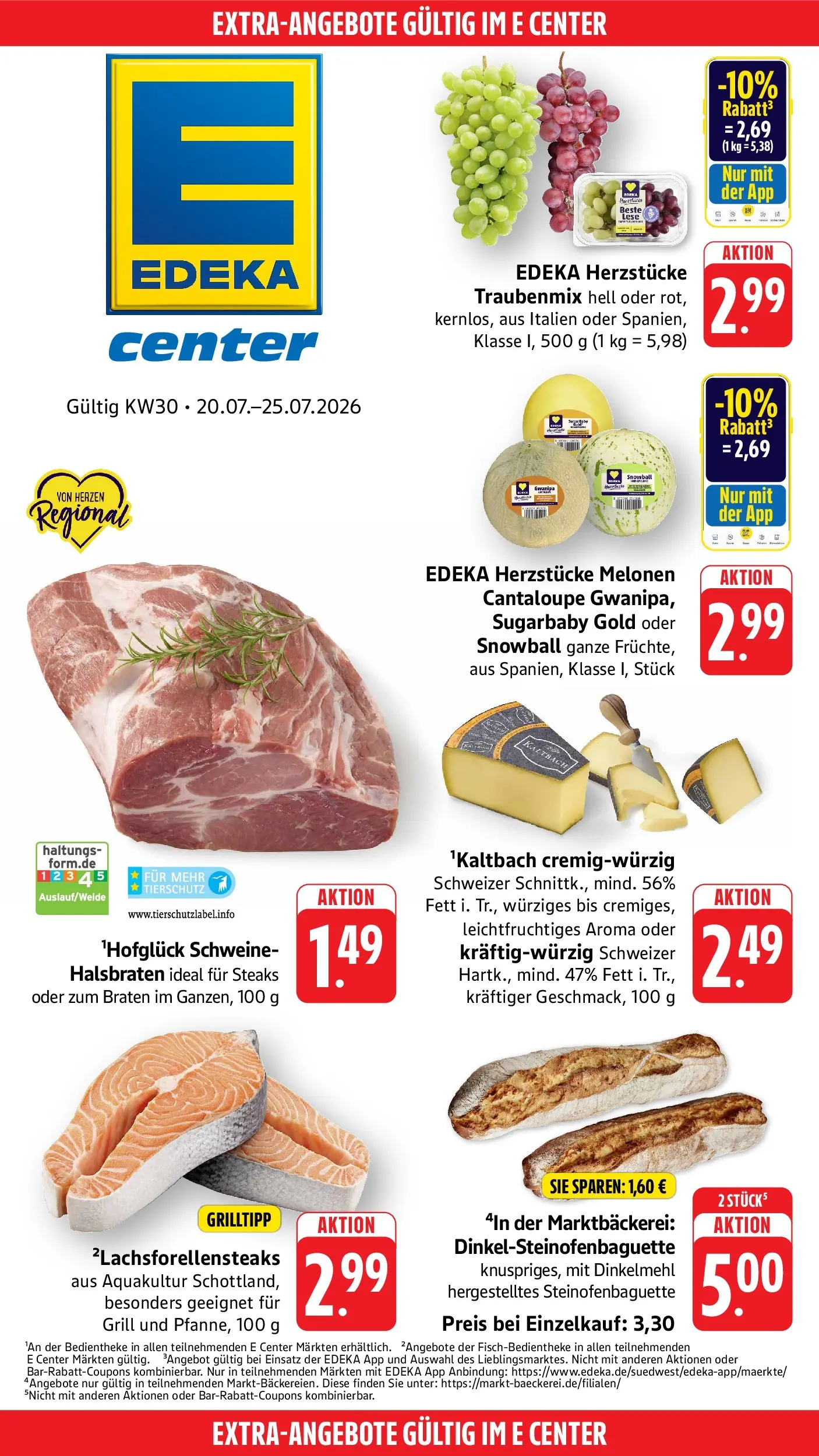 E center Prospekt Singen (ab 20.07.2026) zum Blättern | Seite: 45 | Produkte: Grill