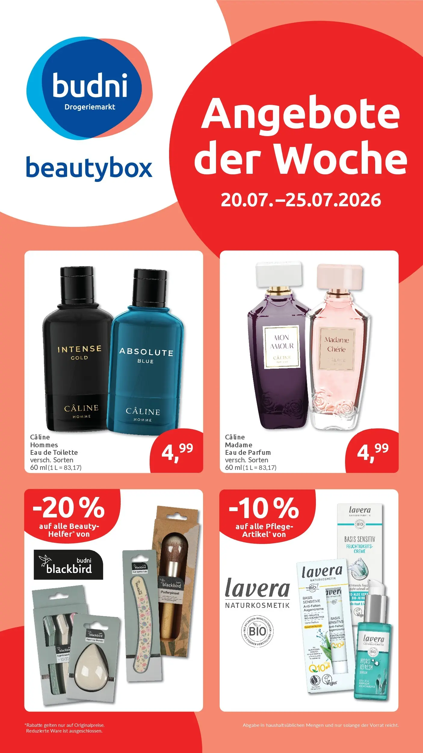 E center Prospekt Singen (ab 20.07.2026) zum Blättern | Seite: 55 | Produkte: Butter, Toilette, Eau de Toilette, Puderpinsel