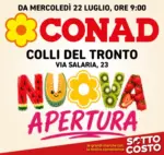 Conad Adriatico Soc.Coop. Nuova apertura a Colli del Tronto! - al 31.07.2026