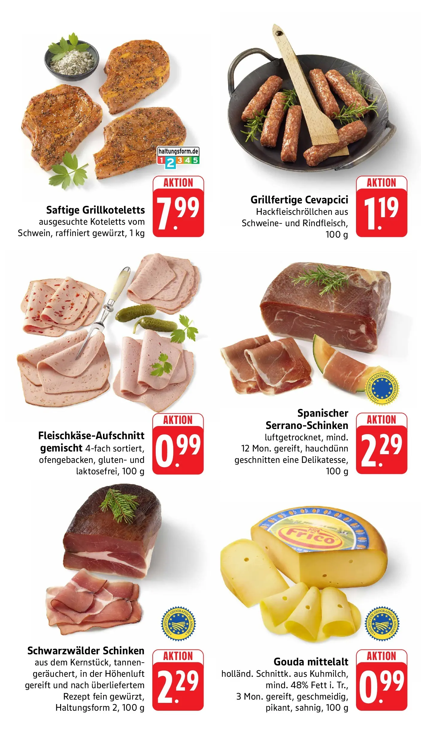 Edeka prospekt Offenburg-Zunsweier (ab 20.07.2026) » Angebote Online | Seite: 3 | Produkte: Gouda, Cevapcici, Schinken