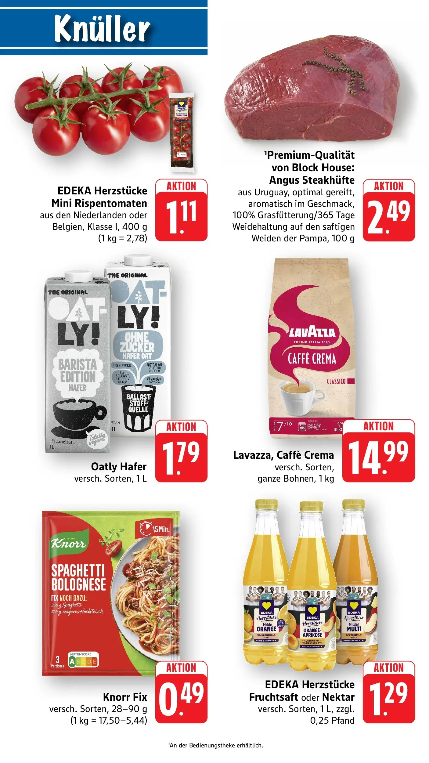 Edeka prospekt Offenburg-Zunsweier (ab 20.07.2026) » Angebote Online | Seite: 8 | Produkte: Lavazza, Zucker, Oatly, Hackfleisch