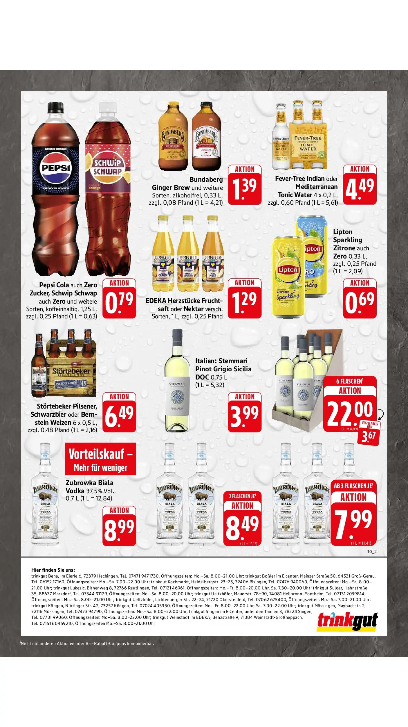 E center Prospekt Singen (ab 20.07.2026) zum Blättern | Seite: 57 | Produkte: Cola, Schwip schwap, Zitrone, Pepsi