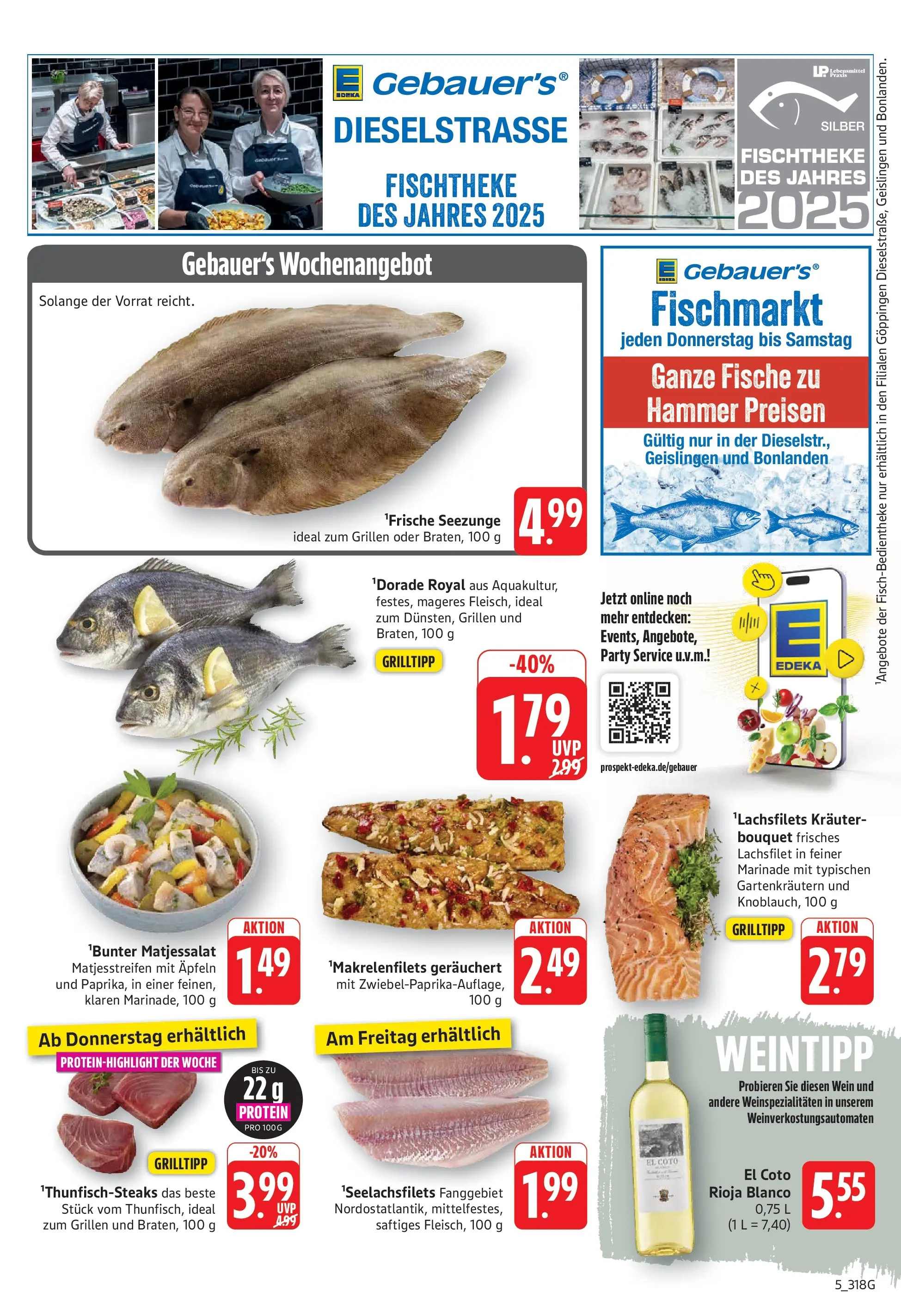 Edeka prospekt Geislingen (ab 20.07.2026) » Angebote Online | Seite: 5 | Produkte: Wein