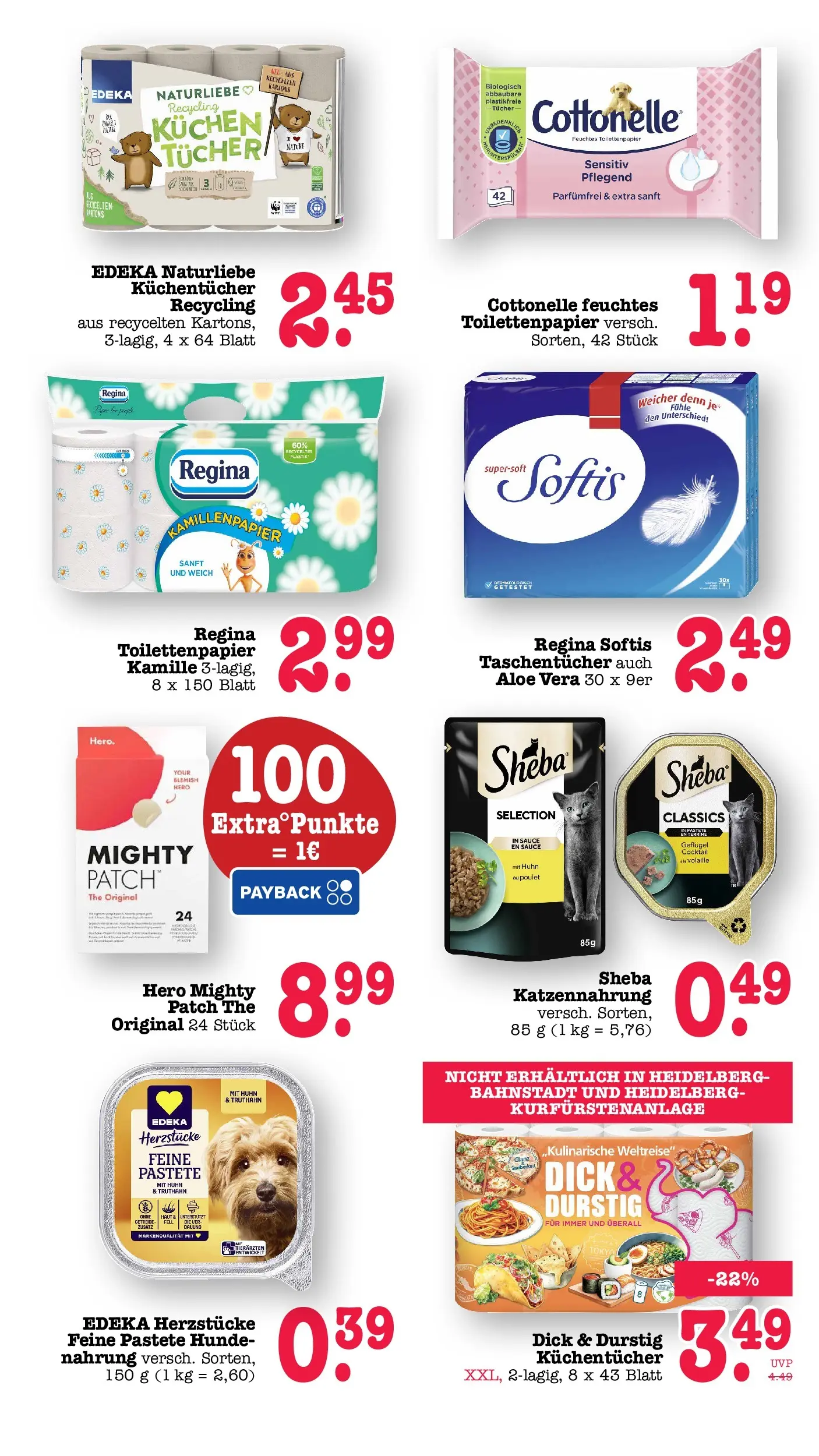 Marktkauf Prospekt Wörth Am Rhein (ab 20.07.2026) » Angebote ab Montag | Seite: 54 | Produkte: Sheba, Kuchen, Getreide, Toilettenpapier Marktkauf Prospekt Wörth Am Rhein (ab 20.07.2026) » Angebote online | Seite: 54 | Produkte: Sheba, Kuchen, Getreide, Toilettenpapier