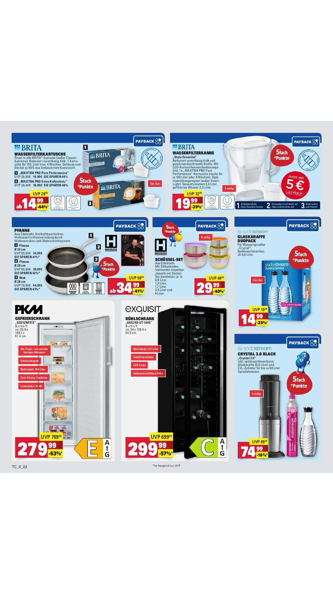 Marktkauf Prospekt Wörth Am Rhein (ab 20.07.2026) » Angebote ab Montag | Seite: 71 | Produkte: Kühlschrank, Wasser, Wok, Sodastream Marktkauf Prospekt Wörth Am Rhein (ab 20.07.2026) » Angebote online | Seite: 71 | Produkte: Kühlschrank, Wasser, Wok, Sodastream
