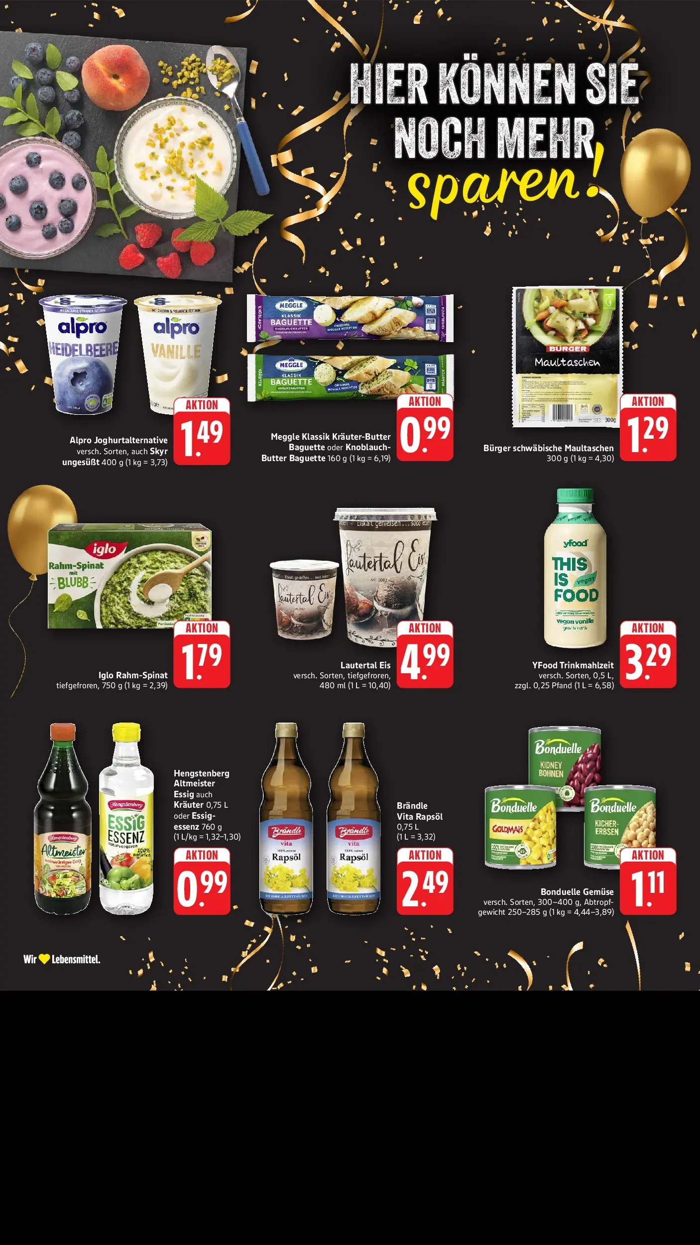 Edeka Prospekt Reutlingen (ab 20.07.2026) ยป Angebote Online | Seite: 2 | Produkte: Gewicht, Baguette, YFood, Alpro Edeka Prospekt Reutlingen (ab 20.07.2026) ยป Angebote Online | Seite: 2 | Produkte: Gewicht, Baguette, YFood, Alpro
