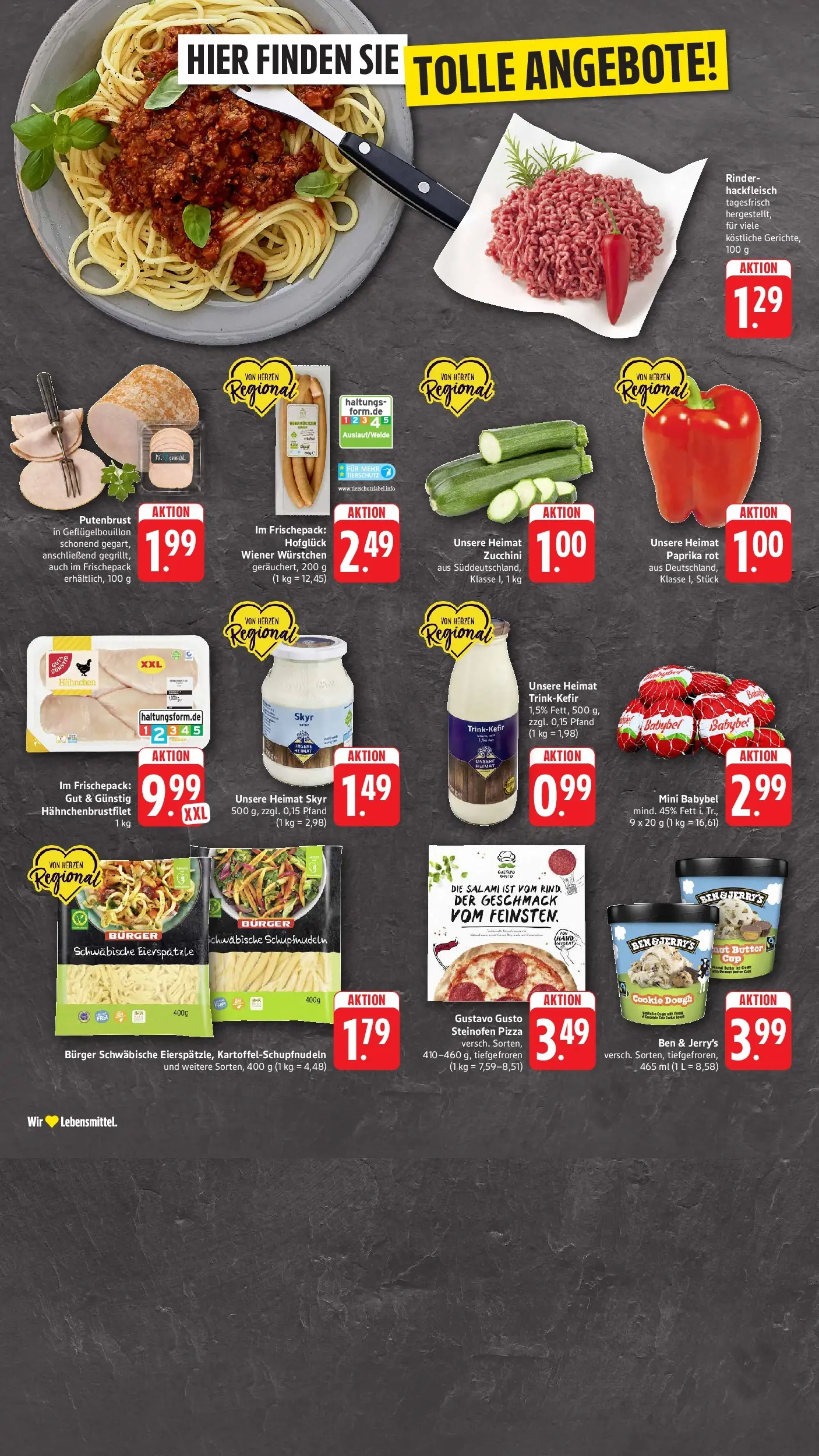 E center Prospekt Besigheim (ab 20.07.2026) zum Blättern | Seite: 2 | Produkte: Paprika rot, Burger, Paprika, Babybel