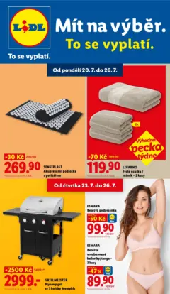 Náhled letáku Lidl aktuální leták - Spotřební zboží od 20.07.2026 Náhled letáku Lidl aktuální leták - Spotřební zboží od 20.07.2026