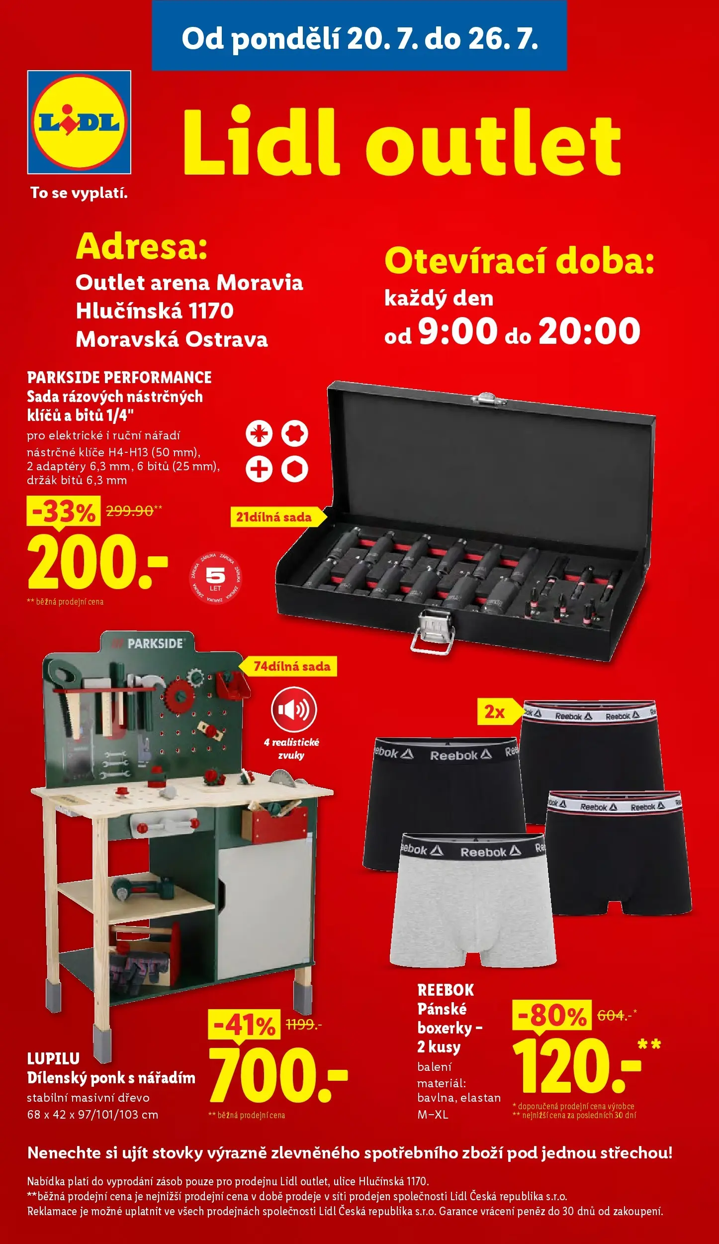 Lidl leták od 20.07.2026 - Nový akční leták | Strana: 37 | Produkty: Parkside, Boxerky, Nářadí