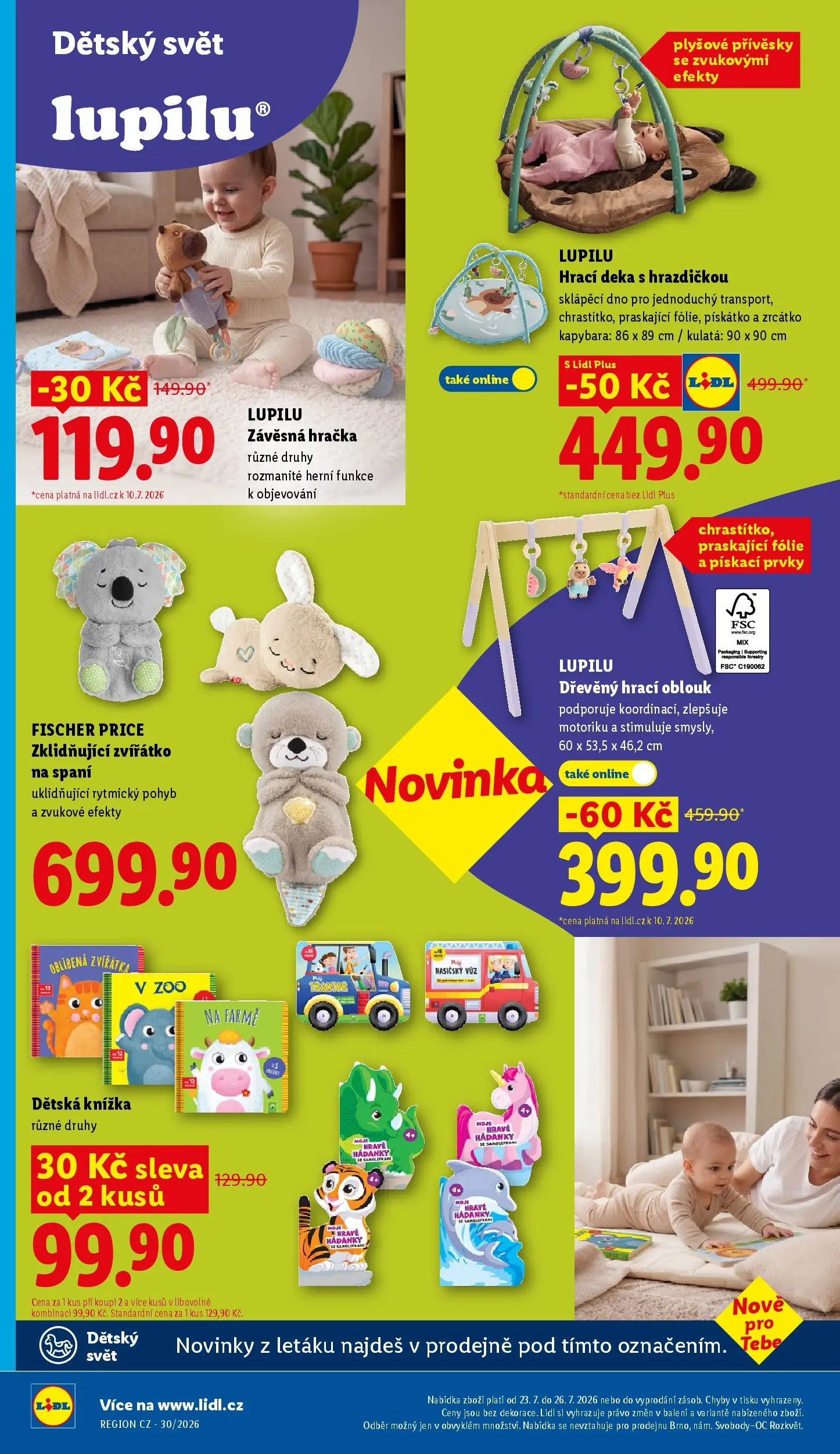 Lidl leták od 23.07.2026 - Nový akční leták | Strana: 38 | Produkty: Fólie, Knížka, Deka
