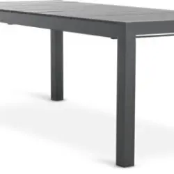 JYSK Masă grădină TYDAL 95x208/272 negru