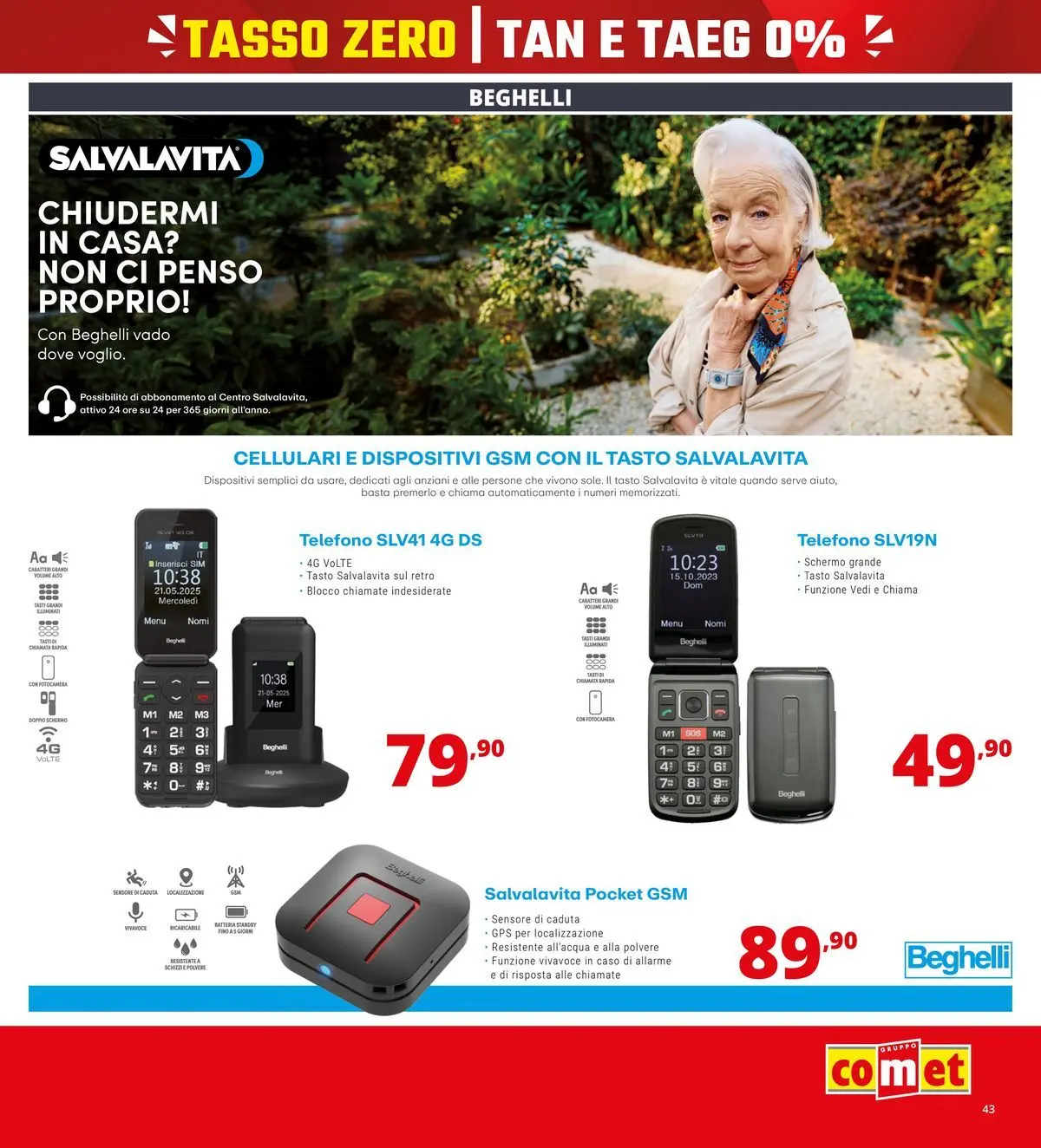 Nuovo Comet - Tasso zero da Comet! dal 16/07/2026 > offerte anteprima 🛍️ | Pagina: 43 | Prodotti: Schermo, Telefono, Batteria
