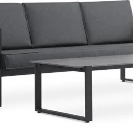 JYSK Set terasă VONGE 5pers. negru