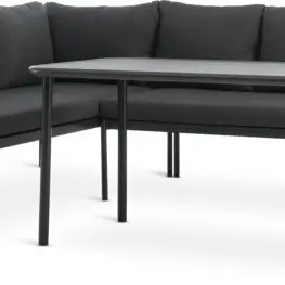 JYSK Set terasă STROEMSTAD 6 pers negru