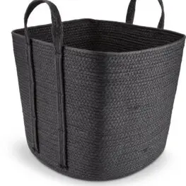 JYSK Coș HJALTI 37x37x32cm negru