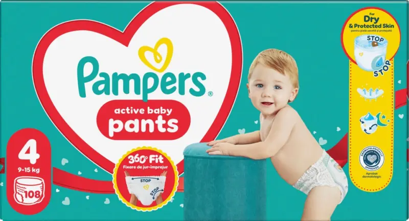 Pampers Бебешки пелени или гащички