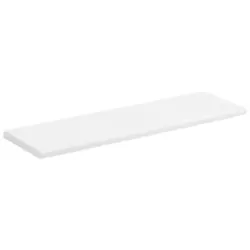 Wandboard in 60/1,8/18 cm Wei&szlig; Hochglanz