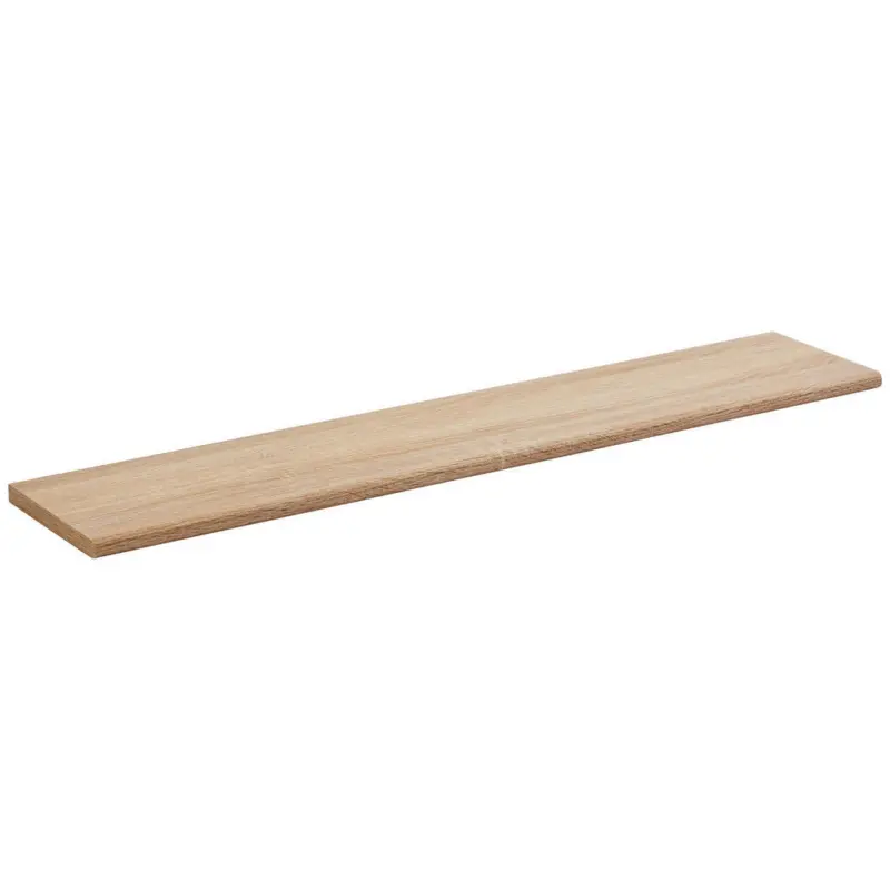 Wandboard in 90/1,8/18 cm Eichefarben