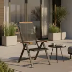 XXXLutz Lauterach - Ihr M&ouml;belhaus bei Bregenz Gartenklappsessel in Holz, Metall Schwarz, Akaziefarben