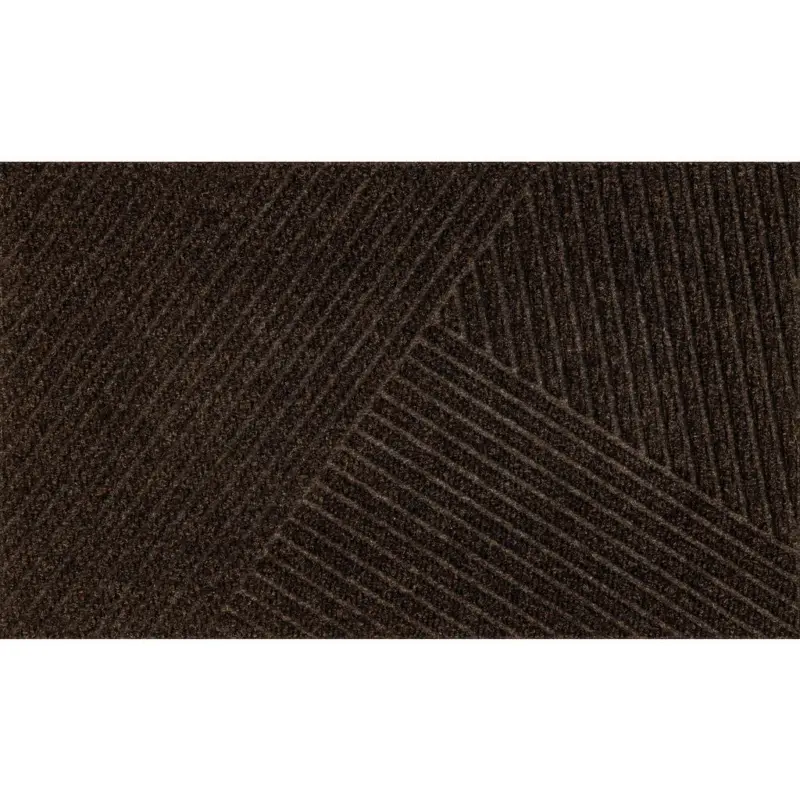 Fussmatte 60/90 cm Dune Stripes dark brown
