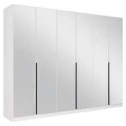Dreht&uuml;renschrank in Wei&szlig;