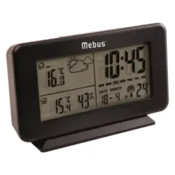 Funkwetterstation Schwarz 13/8/4 cm