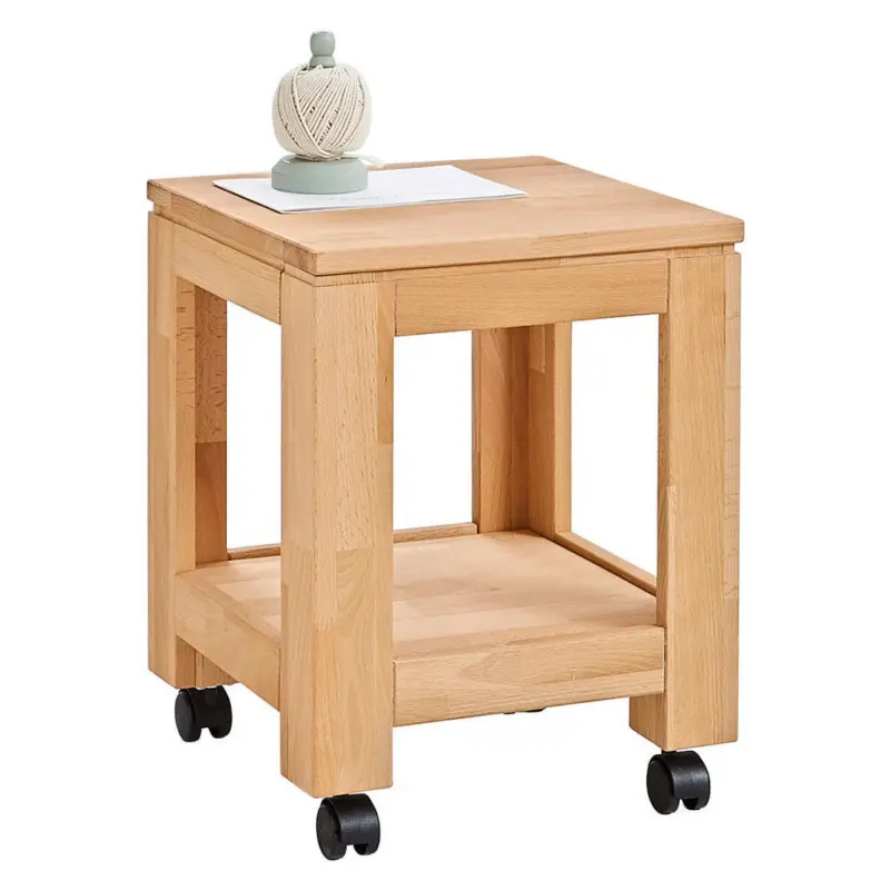 Beistelltisch in Holz 35,5/35,5/46 cm